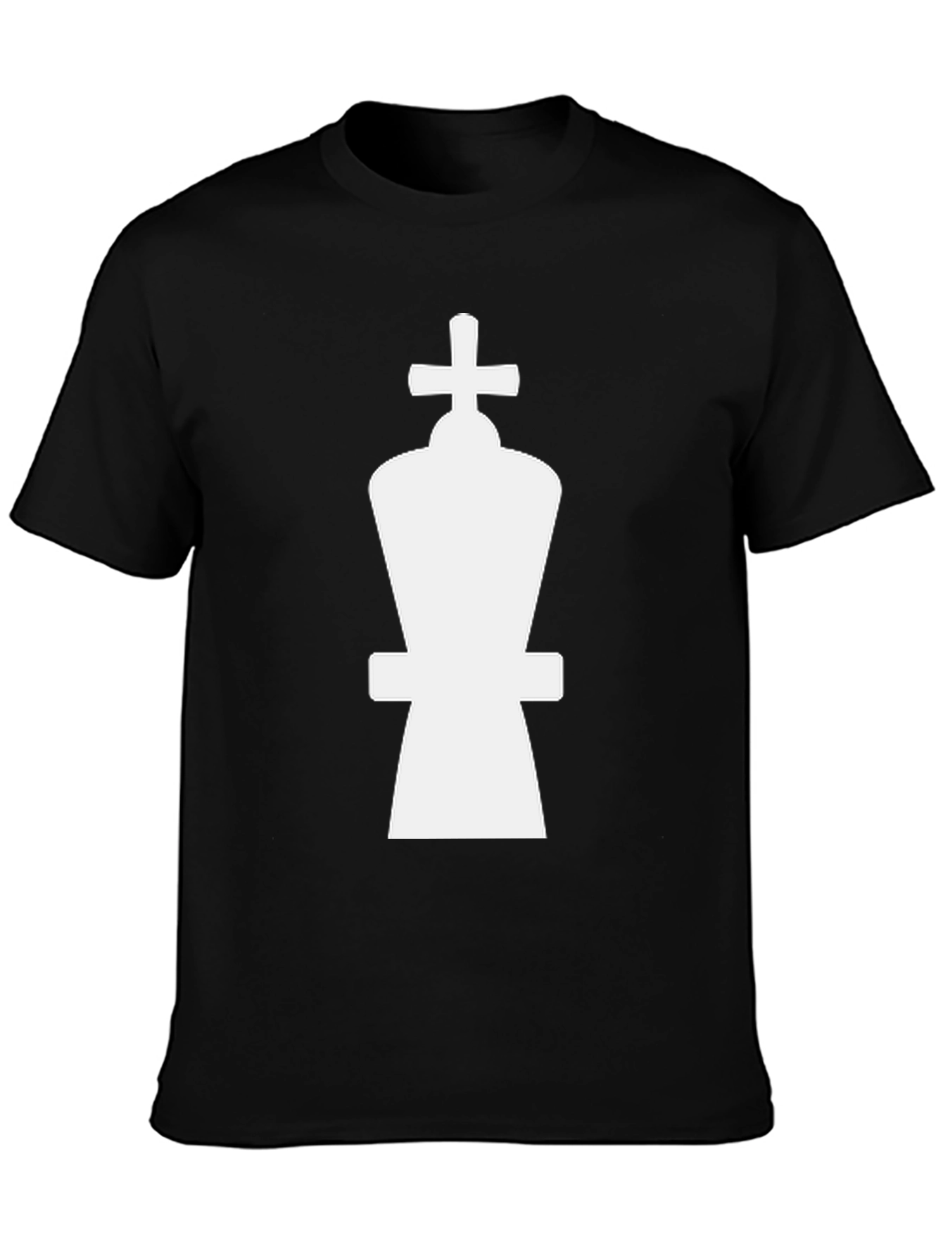 Chess King Graphic T-Shirt - Black
