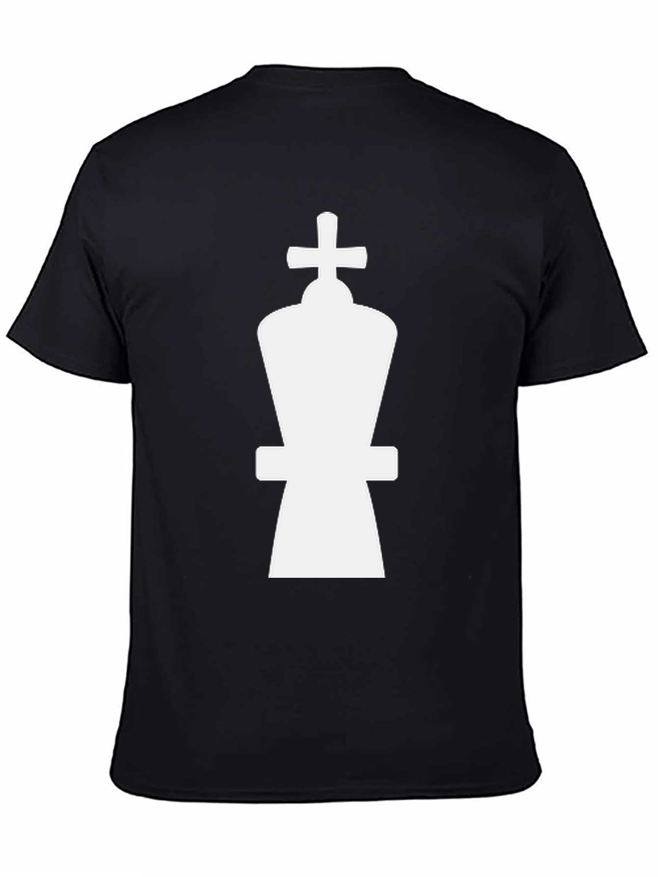 Chess King Graphic T-Shirt - Black