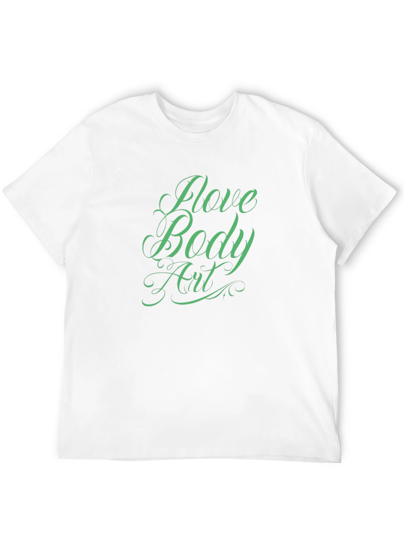 Love Body Art Black Graphic Tee