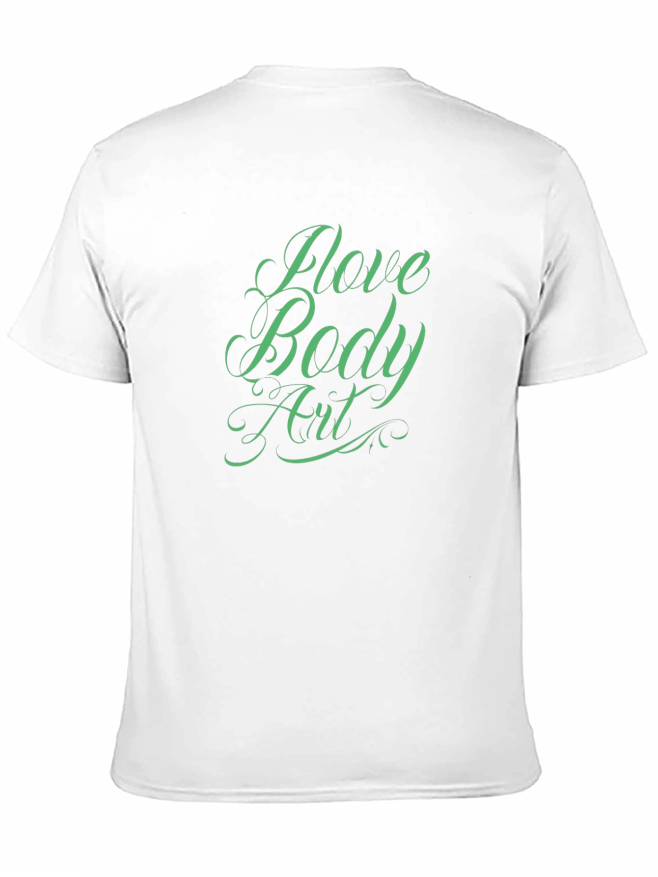 Love Body Art Black Graphic Tee