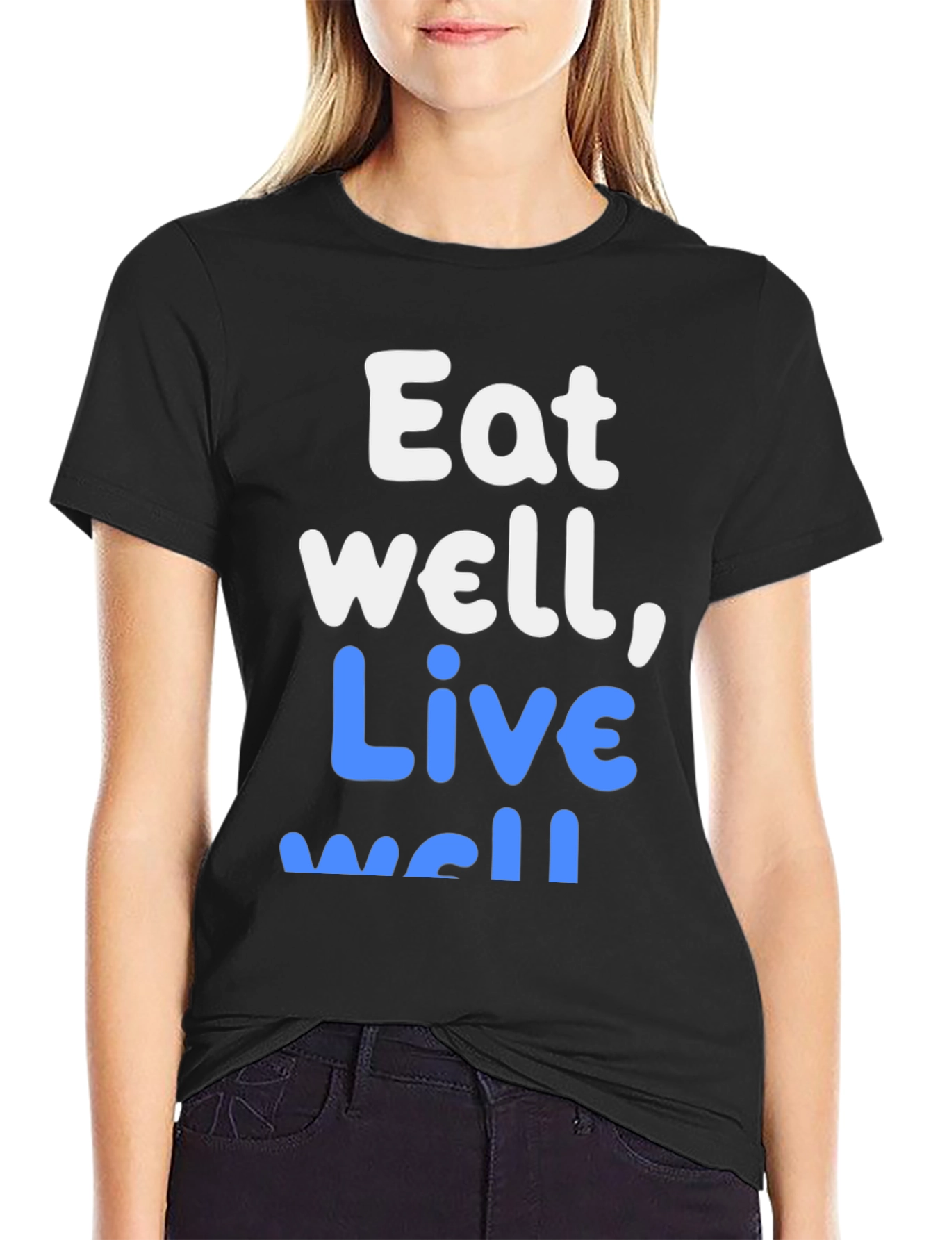 Eat Well Live Well Graphic Tee - Unisex
