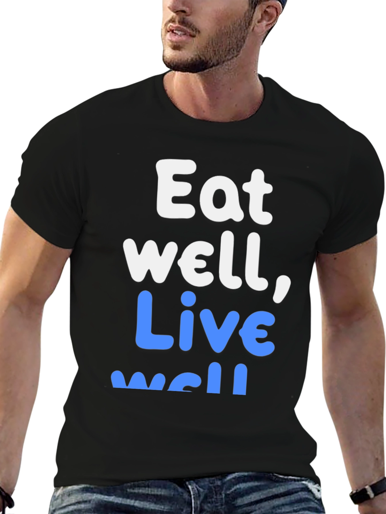 Eat Well Live Well Graphic Tee - Unisex