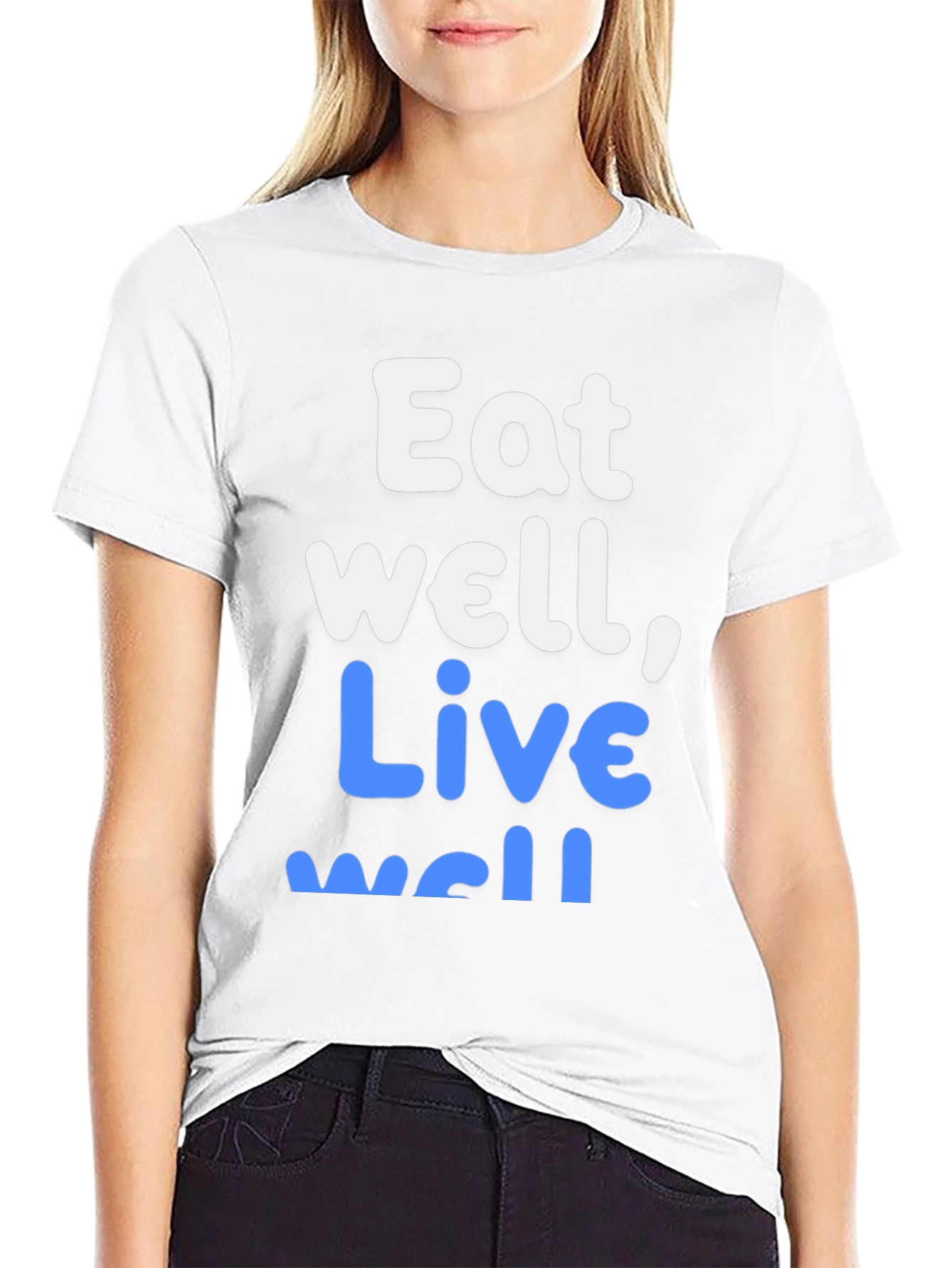 Eat Well Live Well Graphic Tee - Unisex