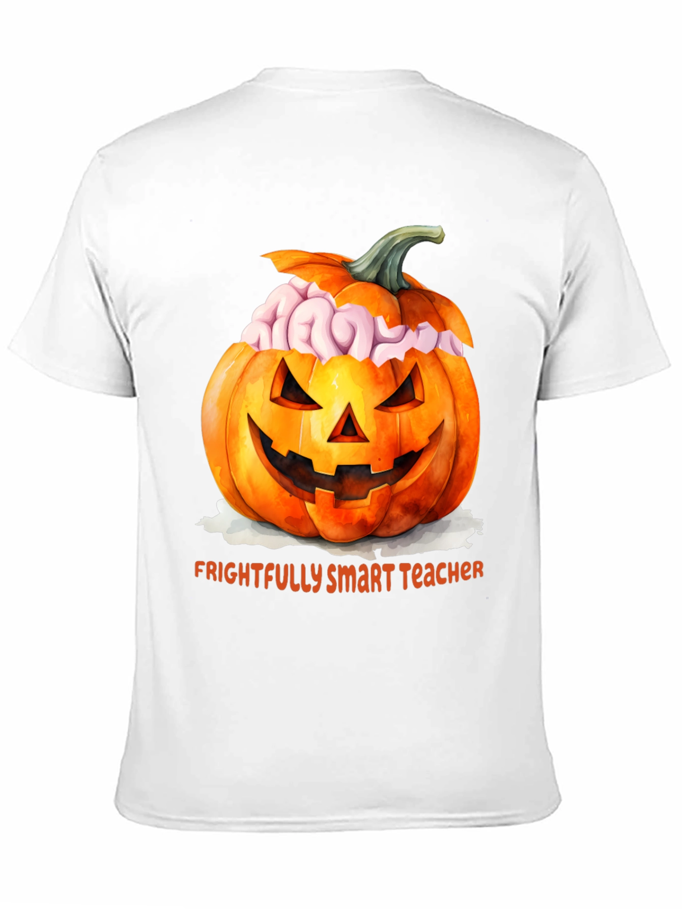Frightfully Smart Teacher Halloween T-Shirt