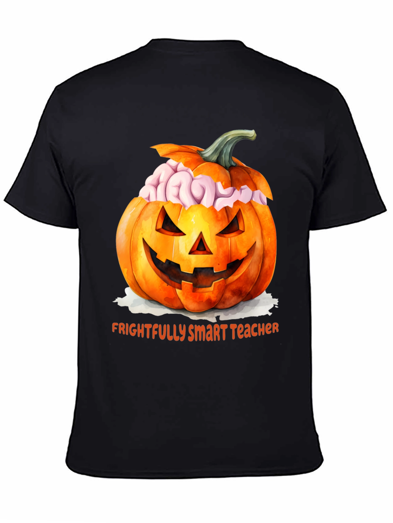 Frightfully Smart Teacher Halloween T-Shirt