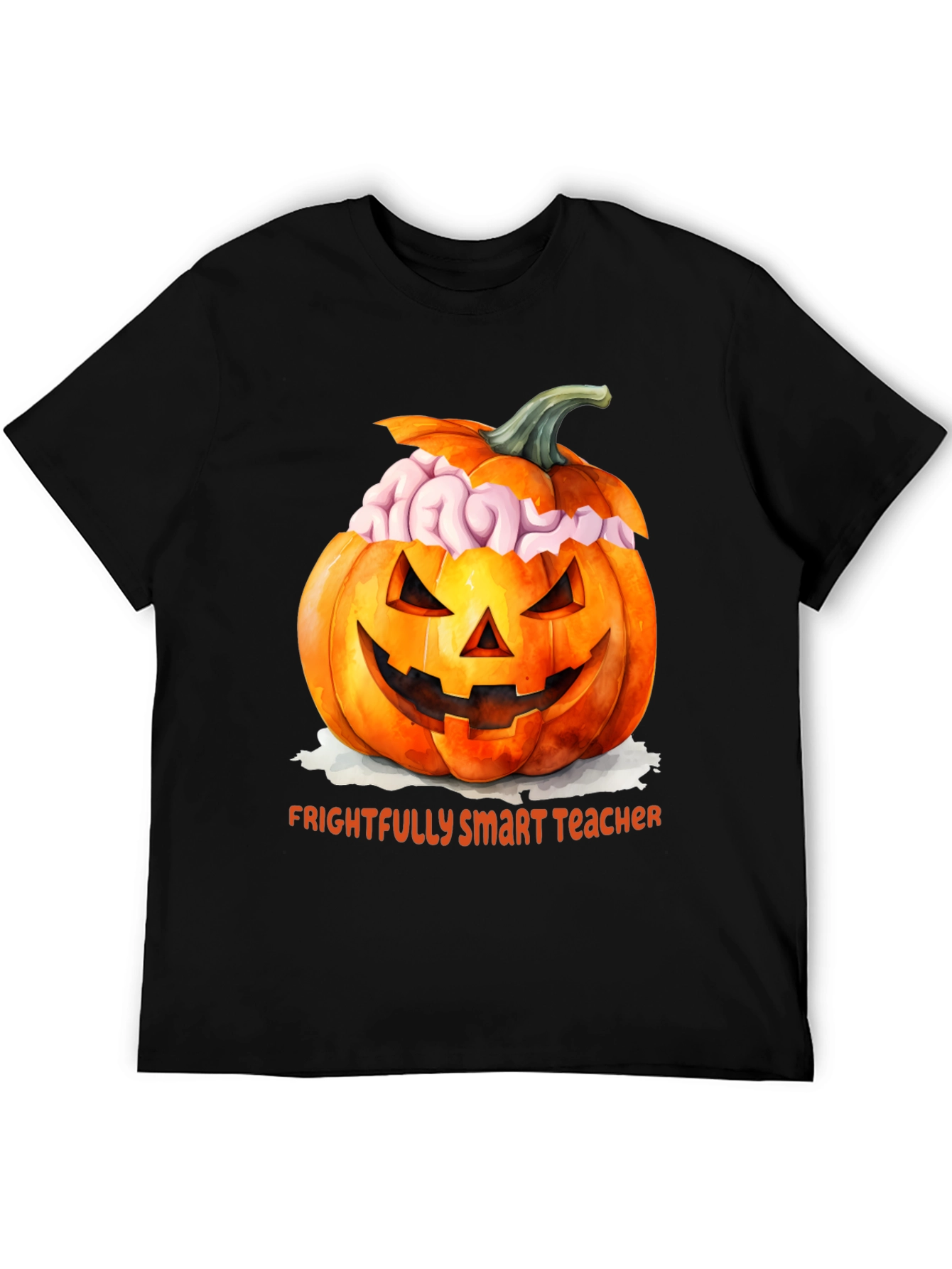 Frightfully Smart Teacher Halloween T-Shirt