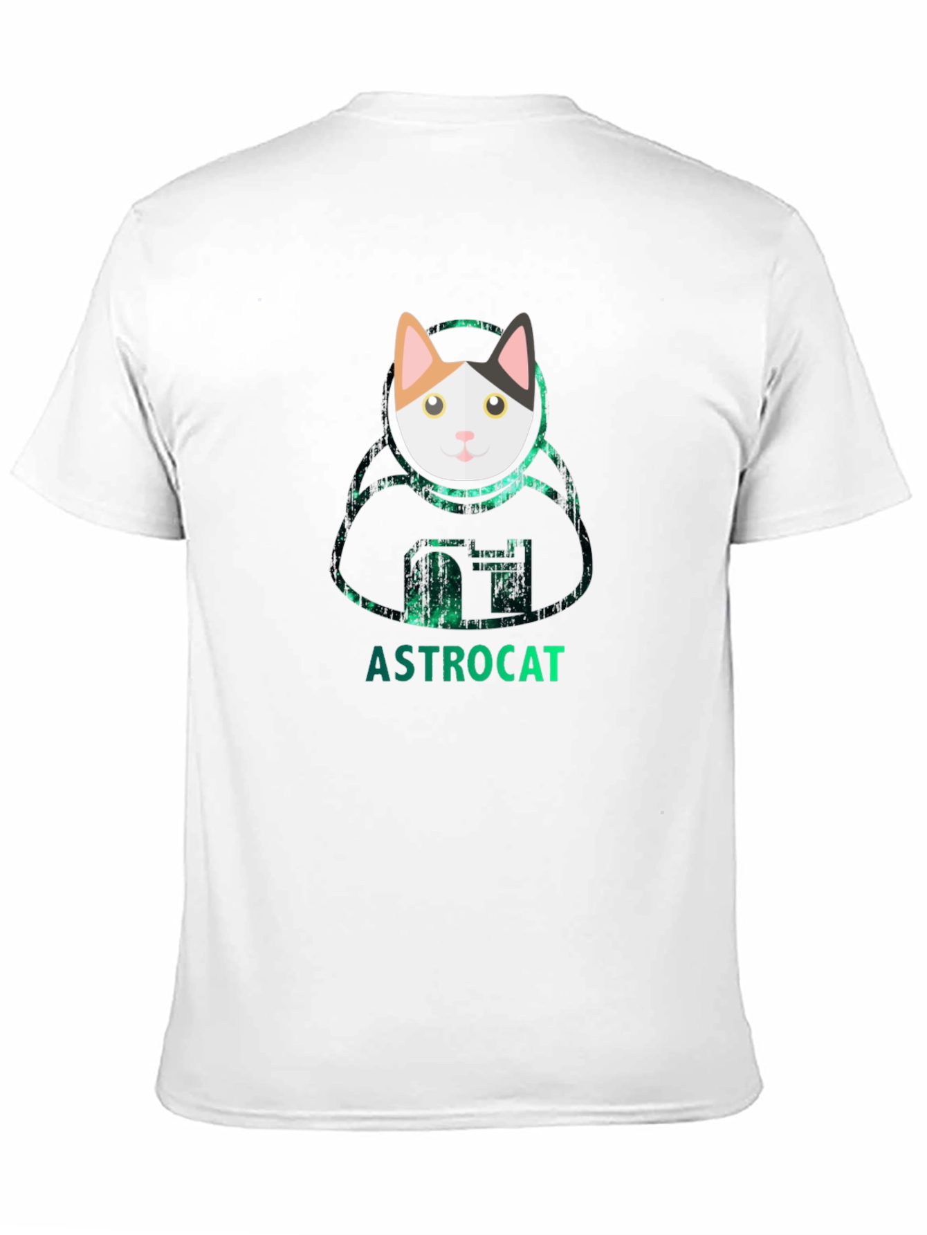 Astrocat Black T-Shirt - Galaxy Cat Lover Tee