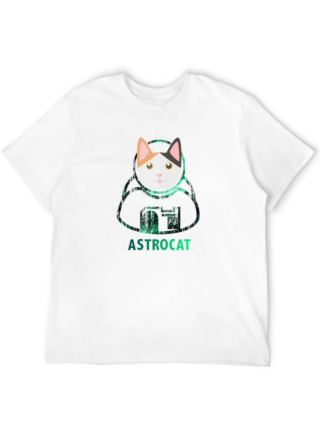 Astrocat Black T-Shirt - Galaxy Cat Lover Tee