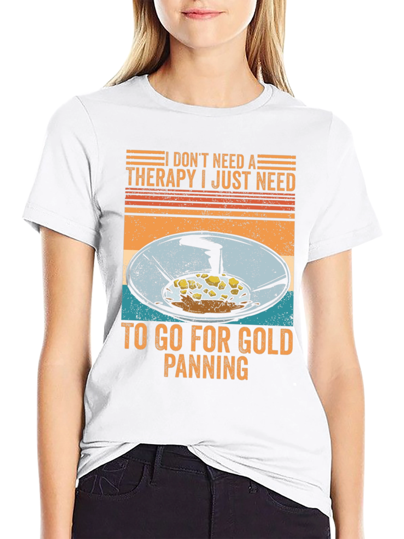 Gold Panning Therapy T-Shirt