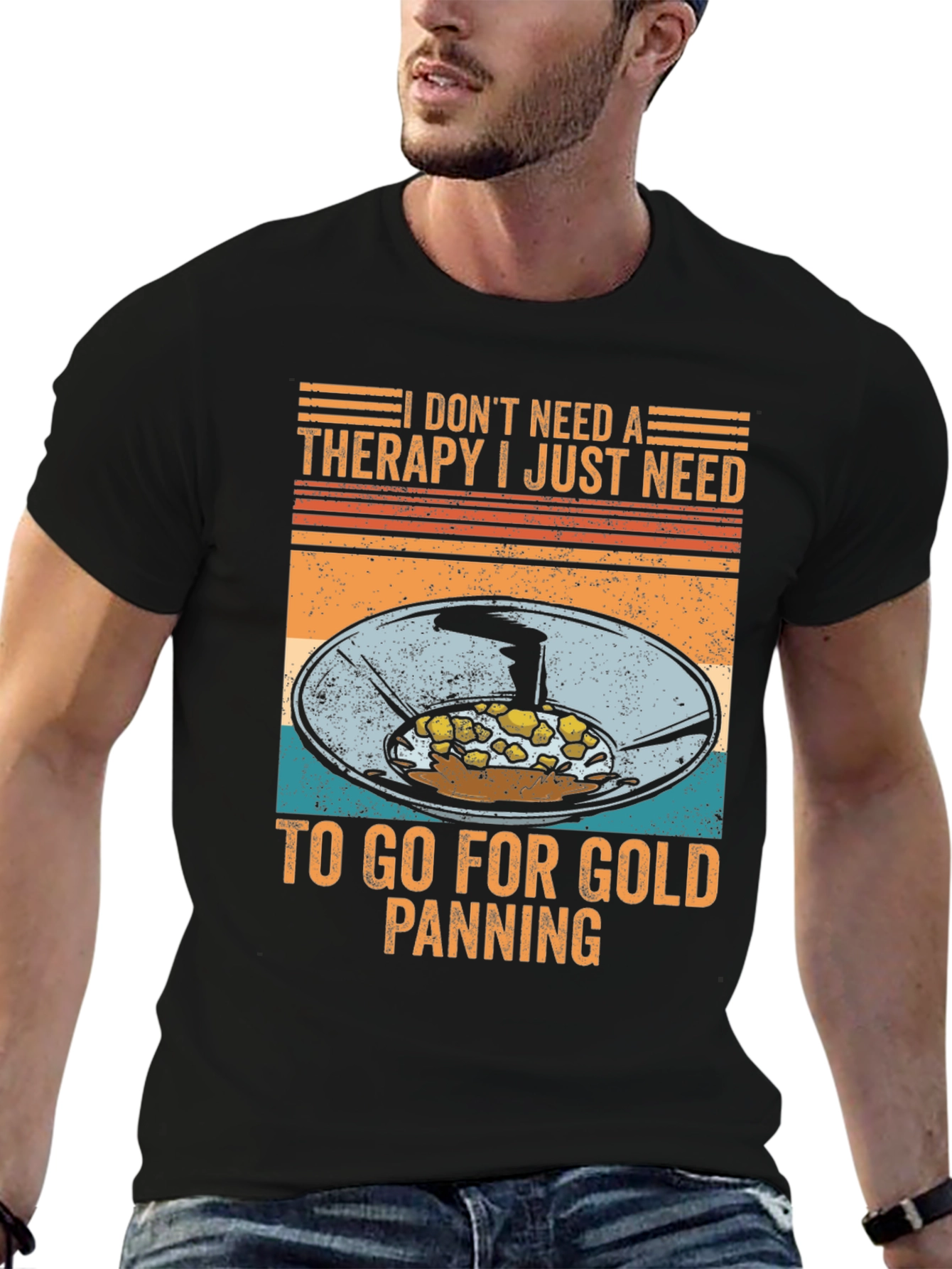 Gold Panning Therapy T-Shirt
