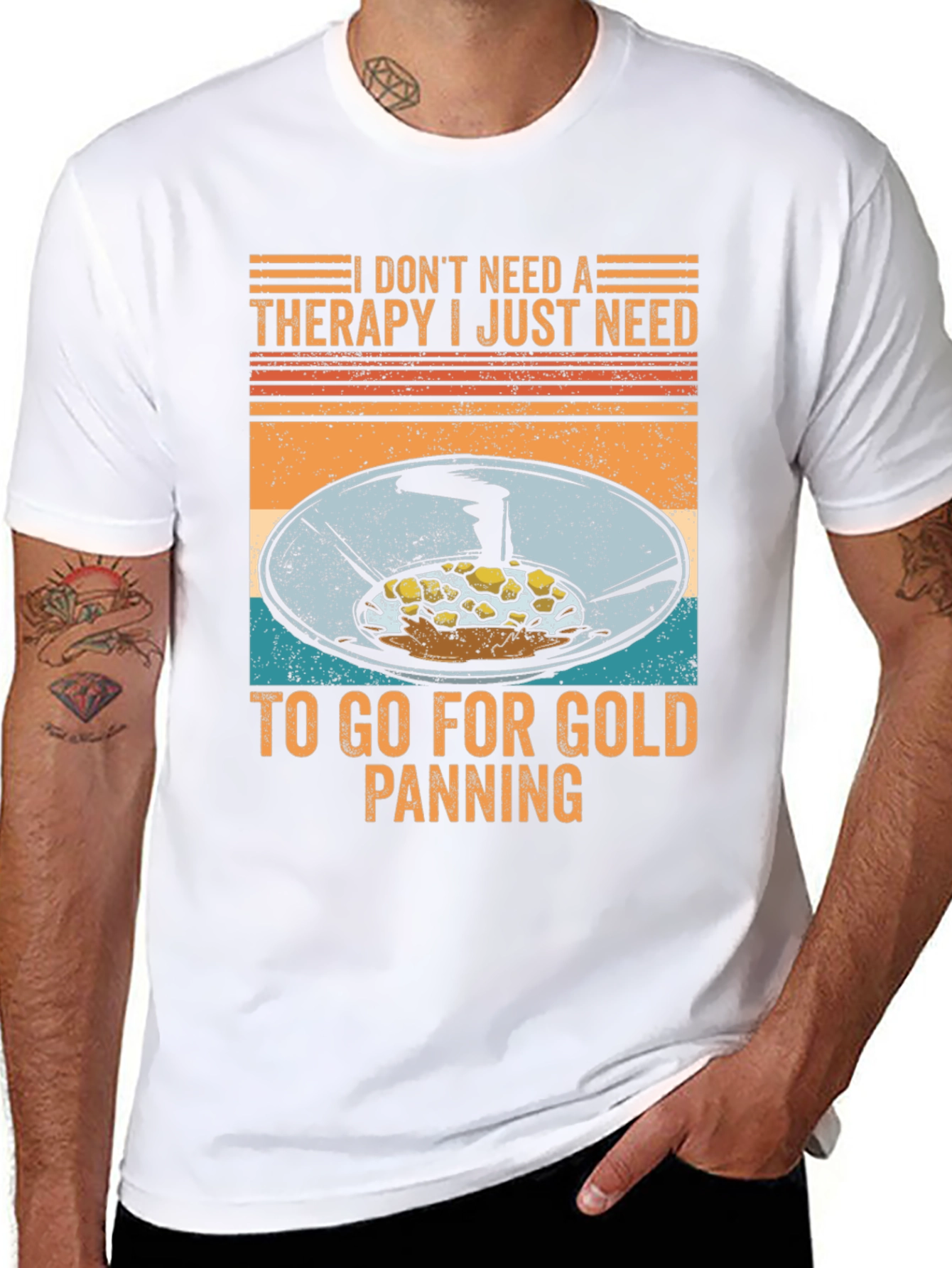 Gold Panning Therapy T-Shirt