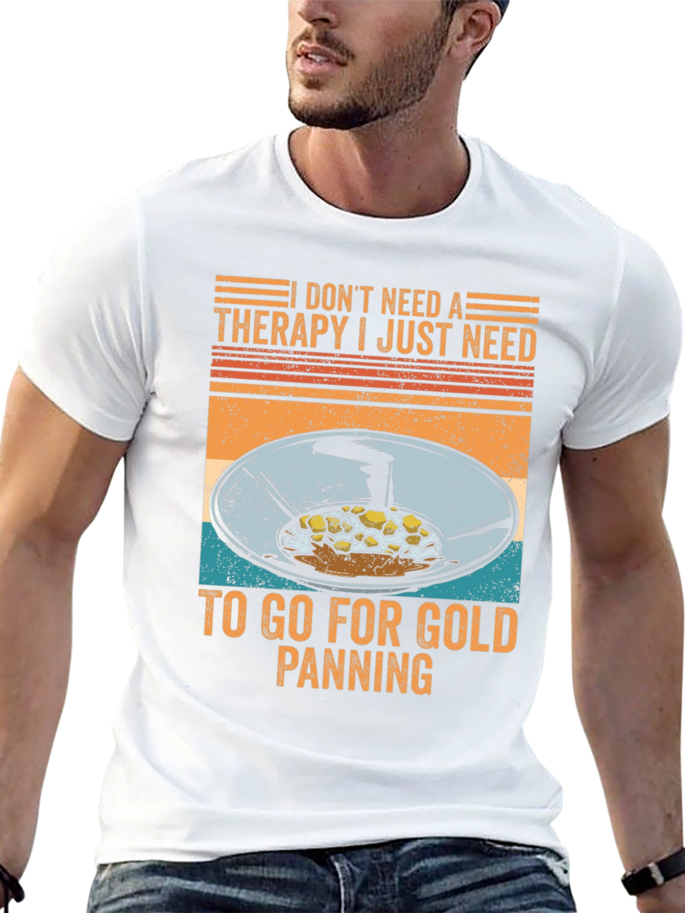 Gold Panning Therapy T-Shirt