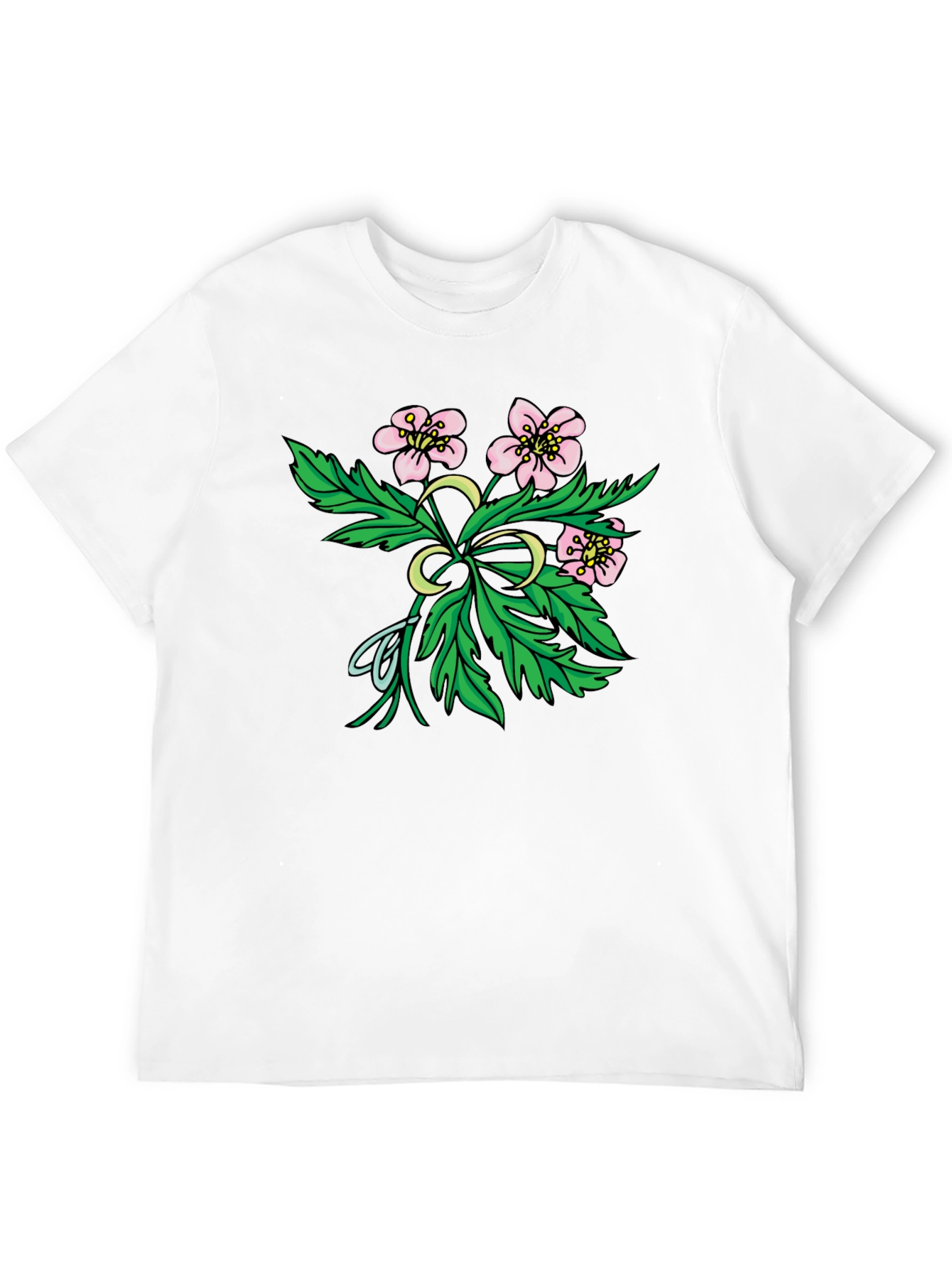 Floral Moon T-Shirt - Stylish Graphic Tee
