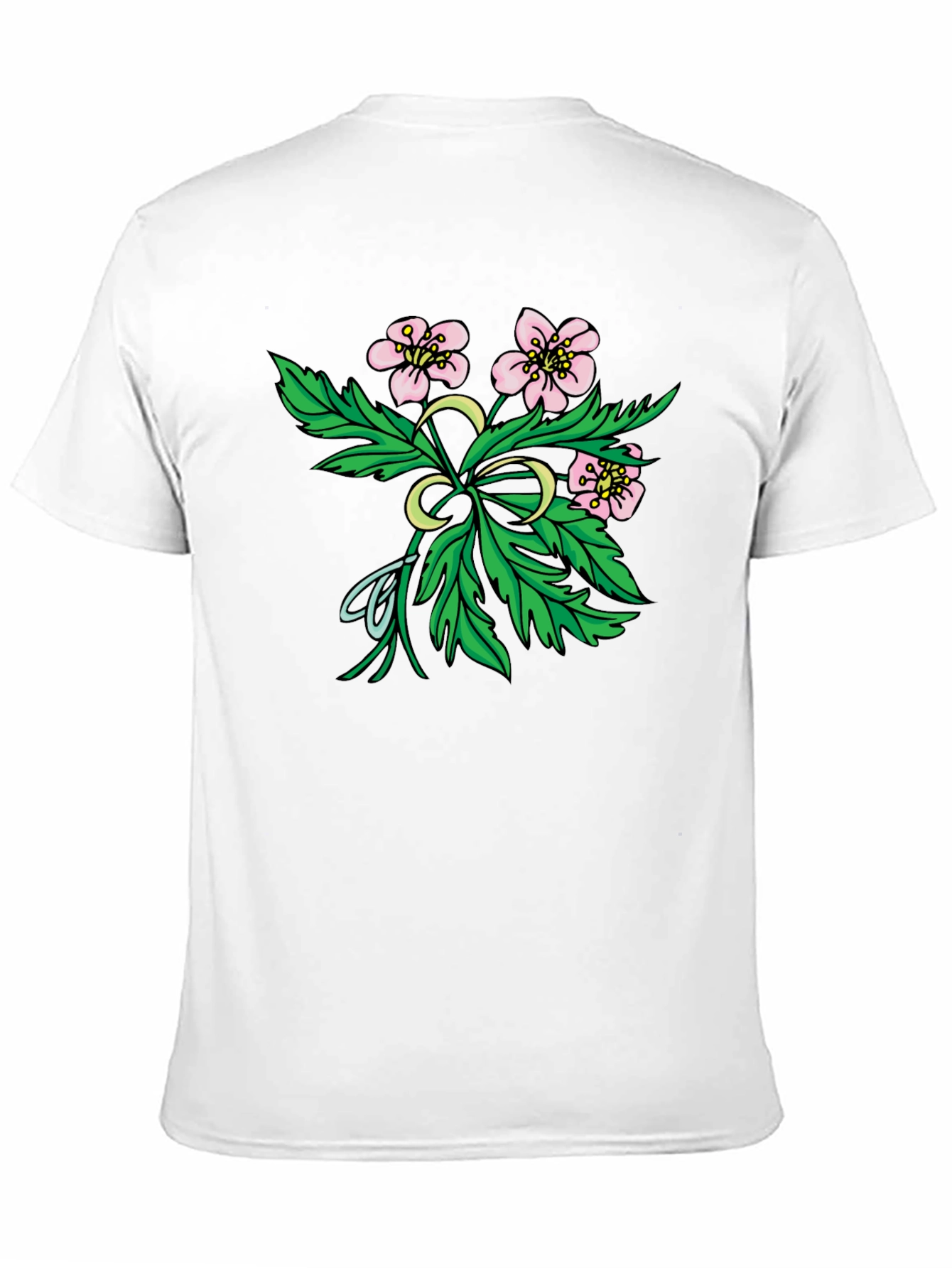 Floral Moon T-Shirt - Stylish Graphic Tee