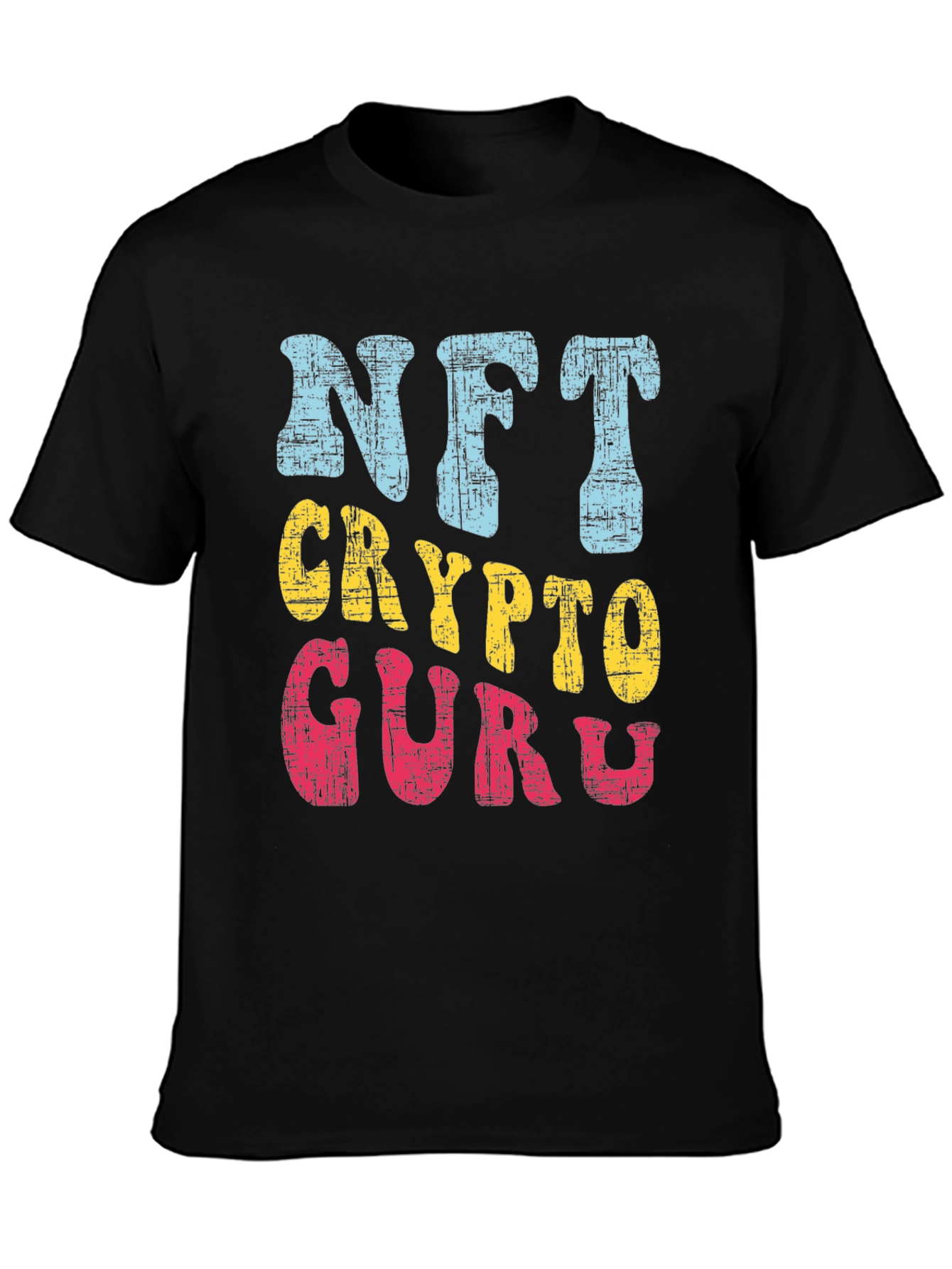 NFT Crypto Guru Graphic T-Shirt