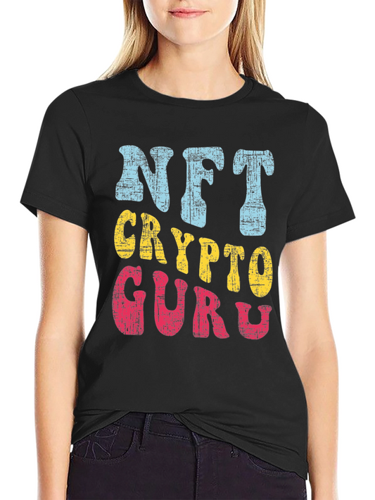 NFT Crypto Guru Graphic T-Shirt