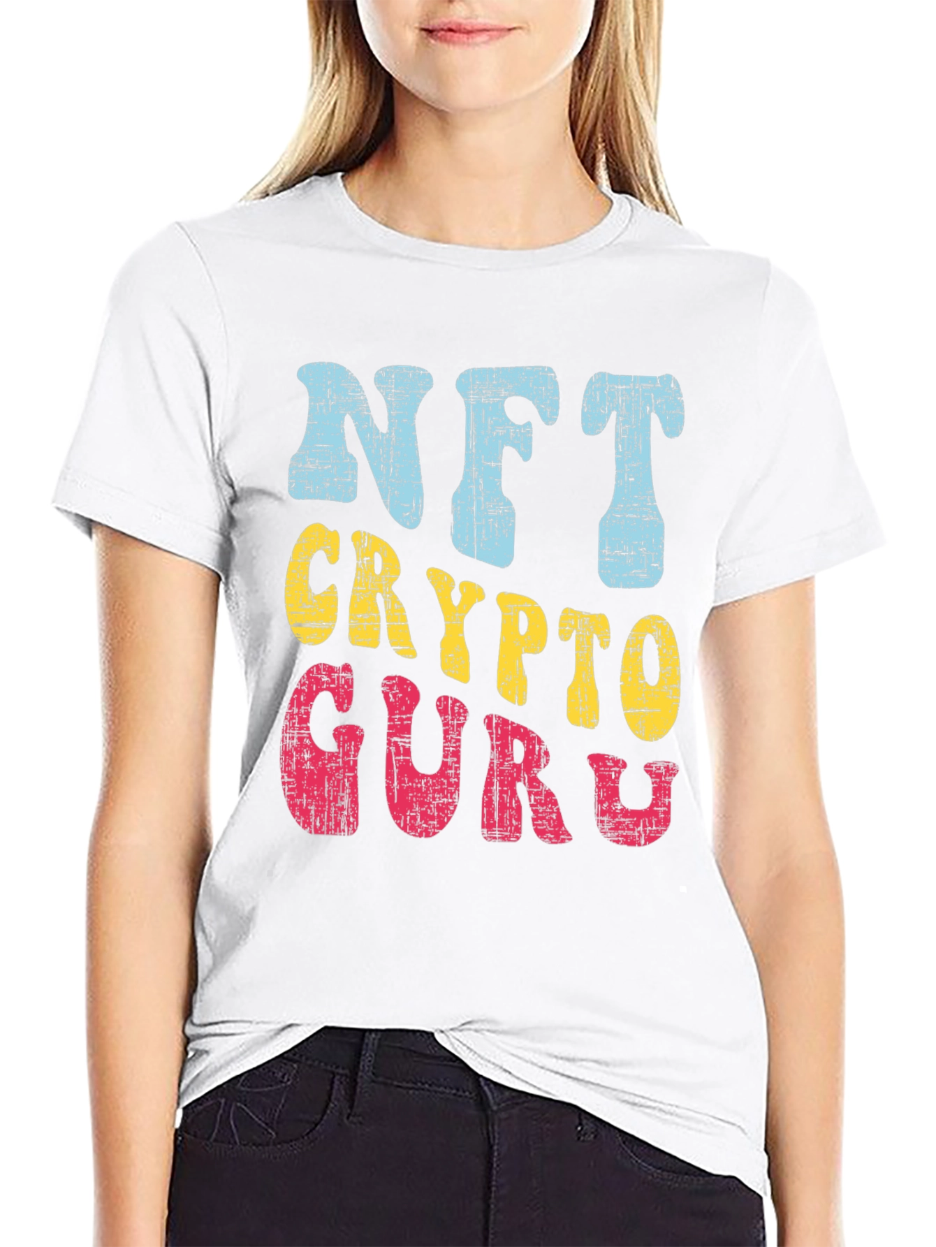 NFT Crypto Guru Graphic T-Shirt