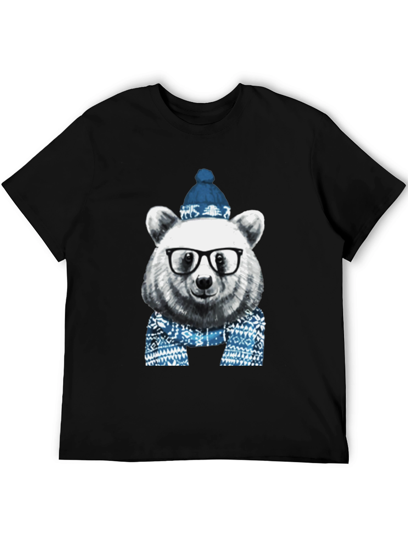 Hipster Bear T-Shirt