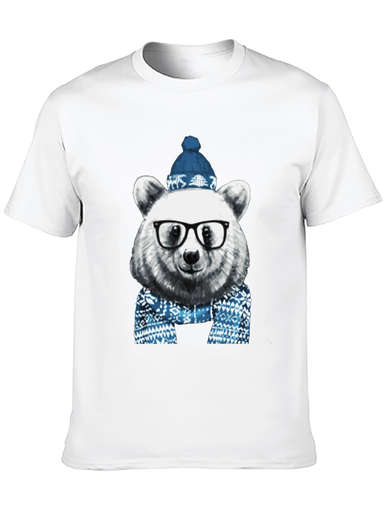 Hipster Bear T-Shirt