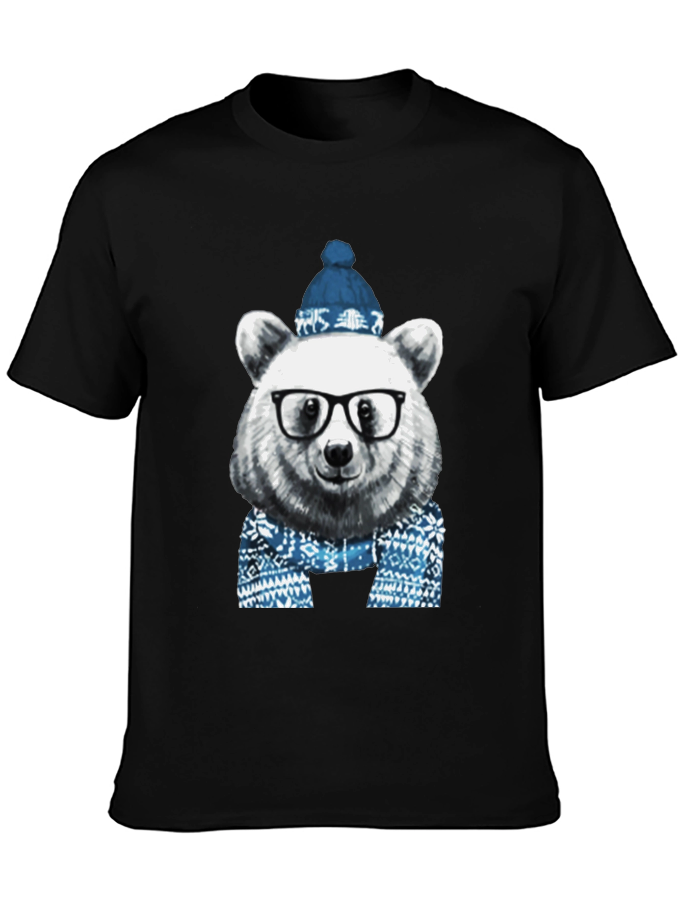 Hipster Bear T-Shirt