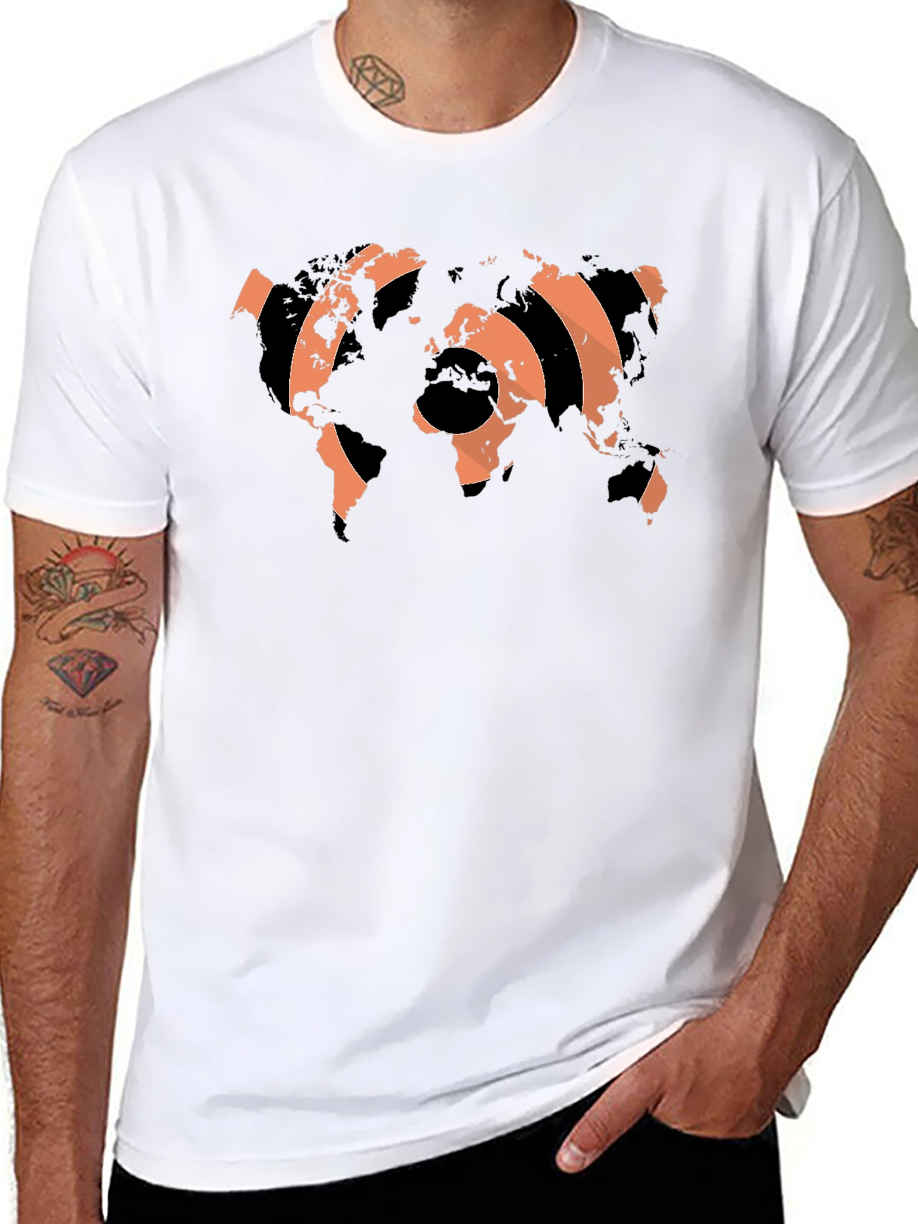 Global Target Graphic T-Shirt - Modern Tee