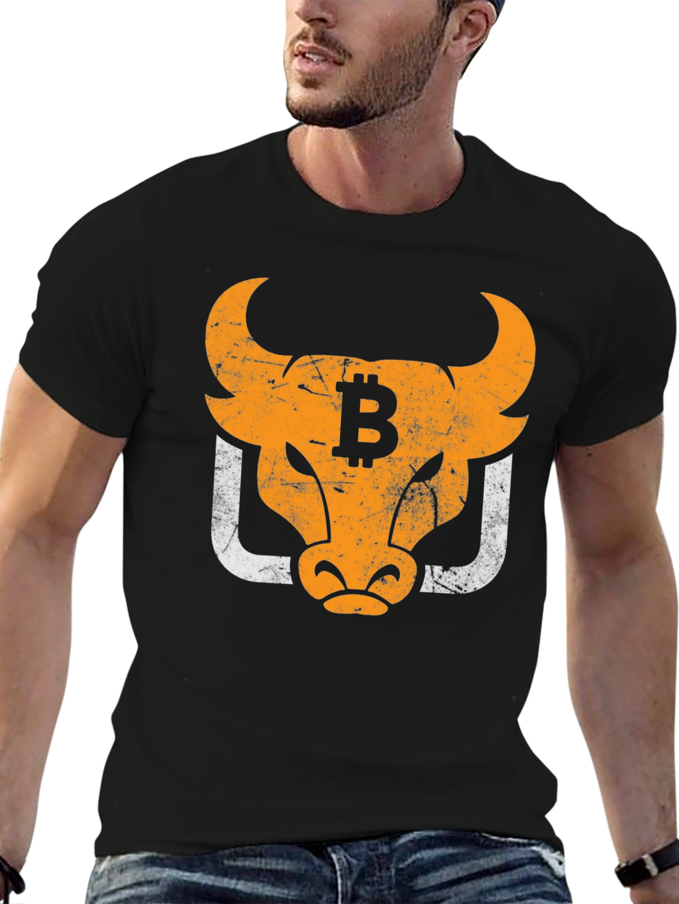 Bitcoin Bull T-Shirt - Crypto Investor Tee