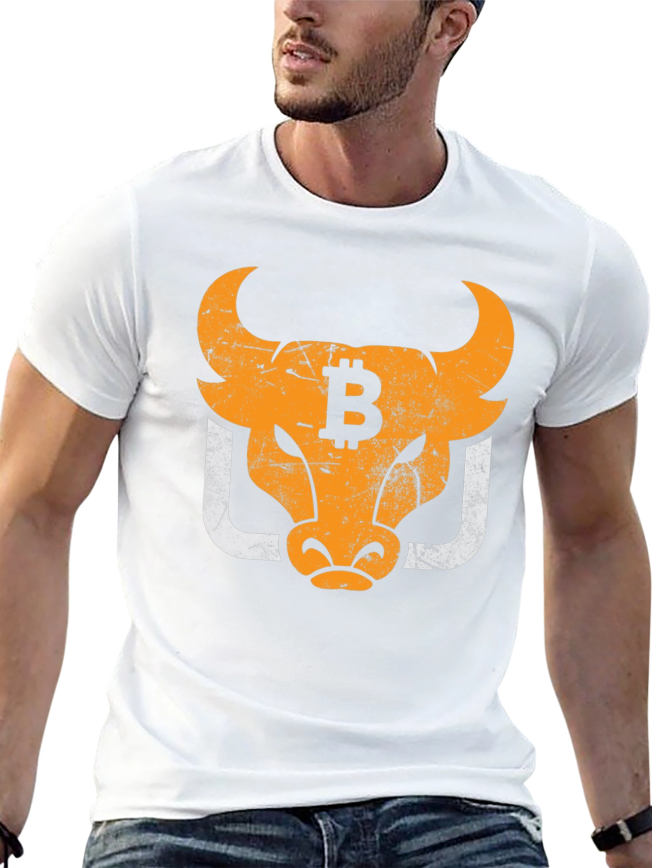 Bitcoin Bull T-Shirt - Crypto Investor Tee
