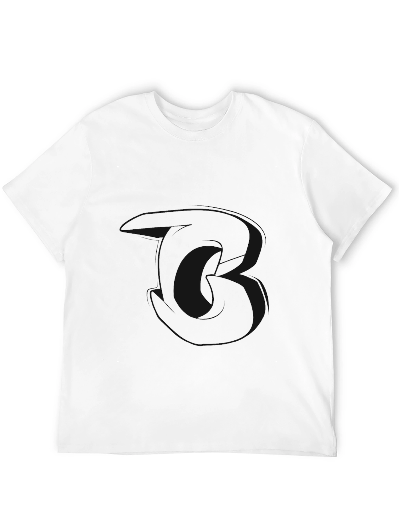 Black Casual T-Shirt