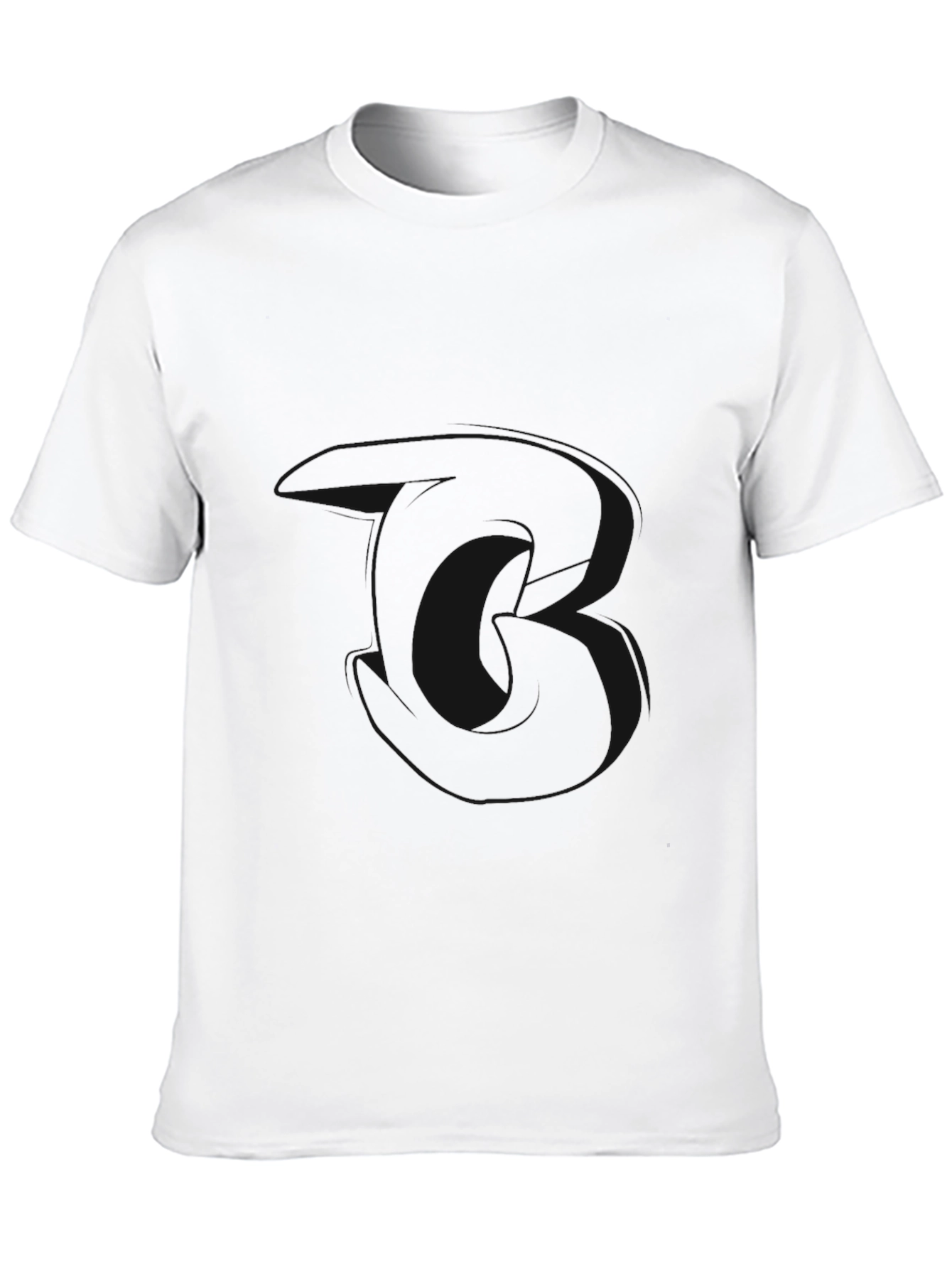 Black Casual T-Shirt