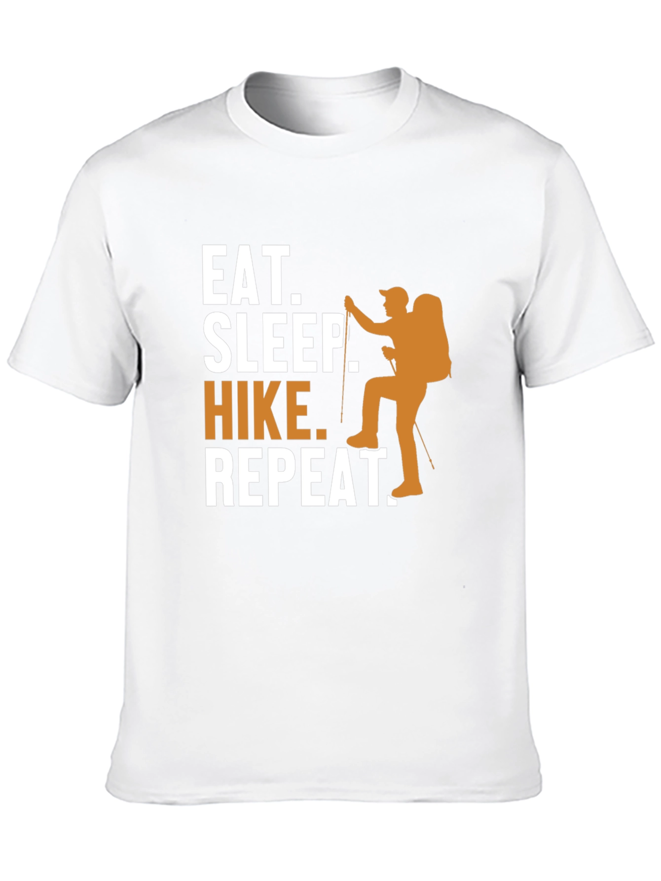Eat Sleep Hike Repeat Black T-Shirt