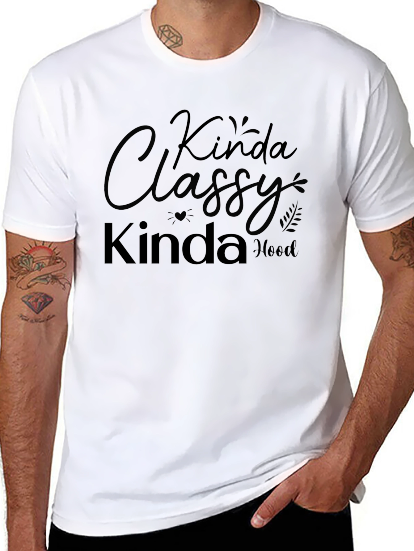 Kinda Classy Kinda Hood Graphic T-Shirt