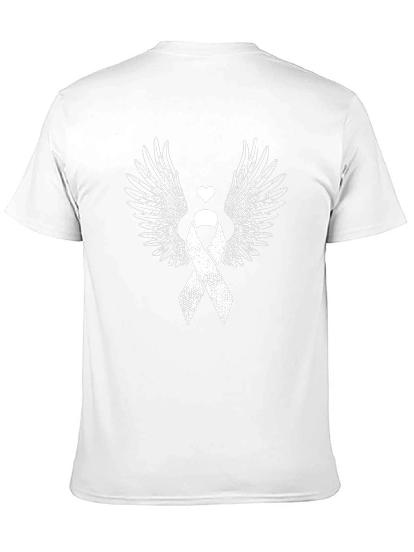 Ribbon Wings Graphic Tee - Show Your Support!