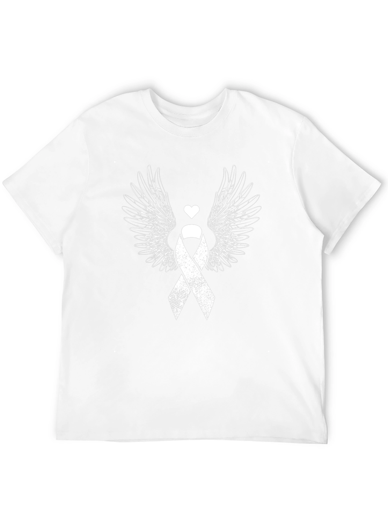 Ribbon Wings Graphic Tee - Show Your Support!