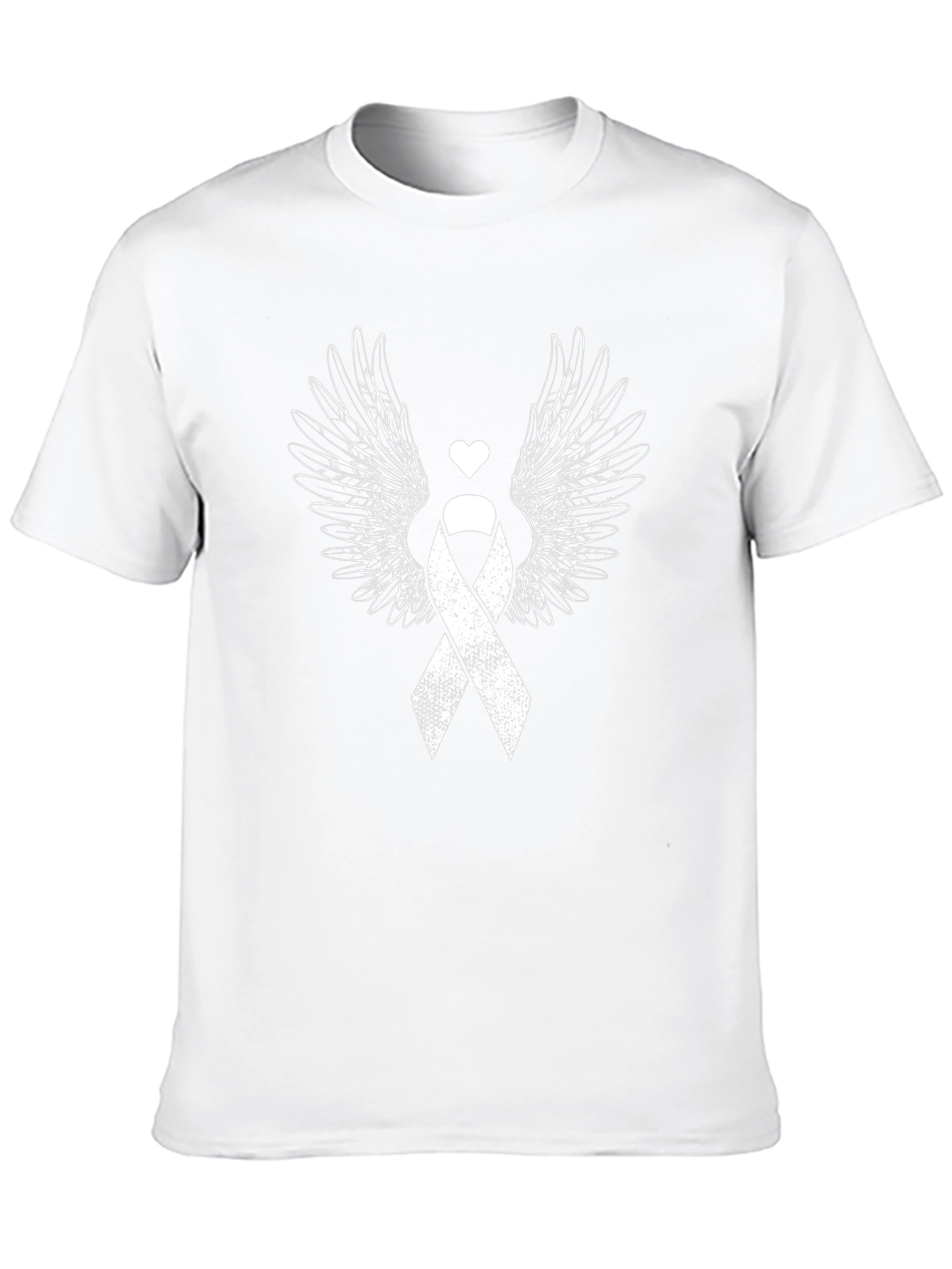 Ribbon Wings Graphic Tee - Show Your Support!