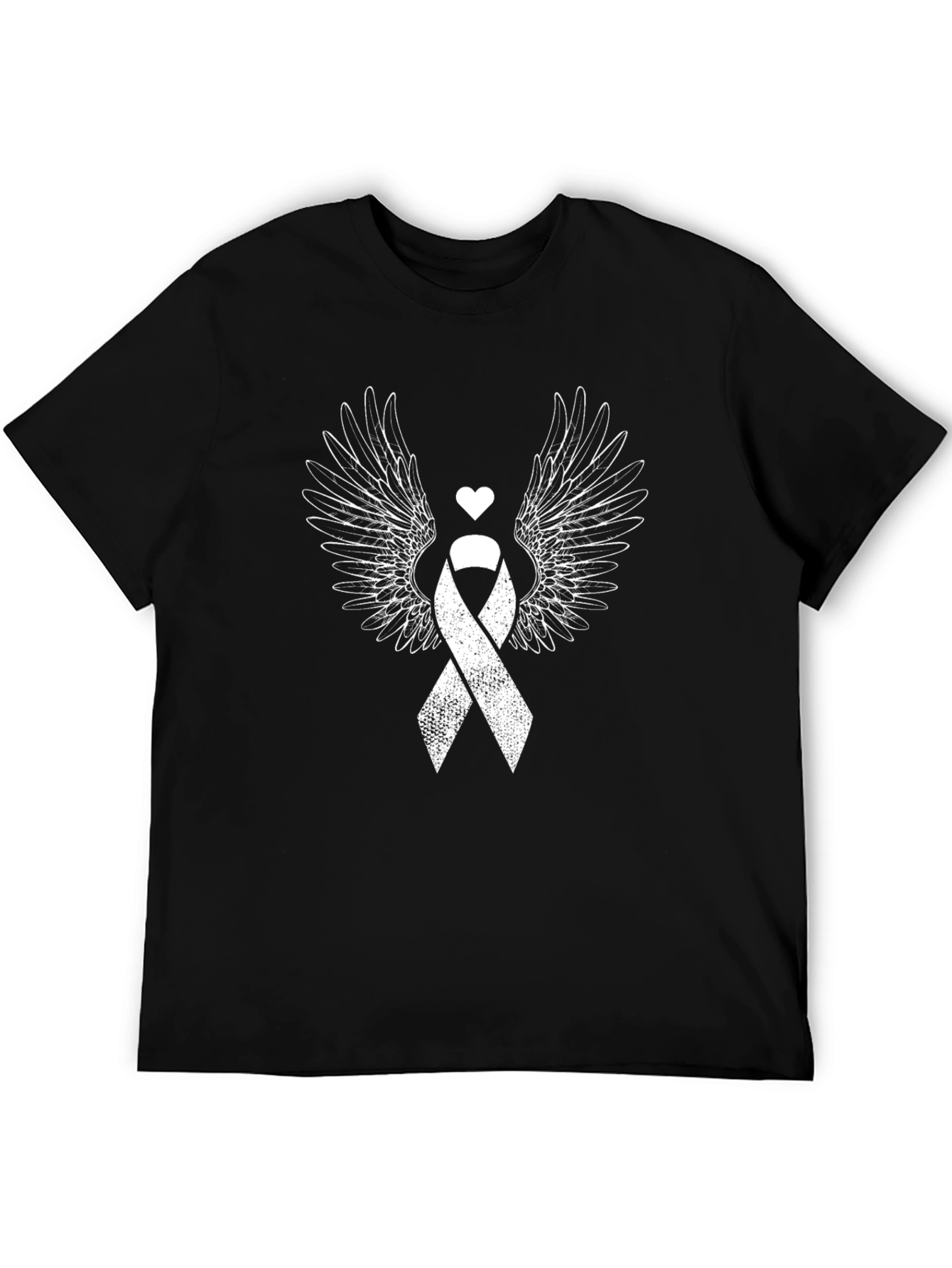 Ribbon Wings Graphic Tee - Show Your Support!