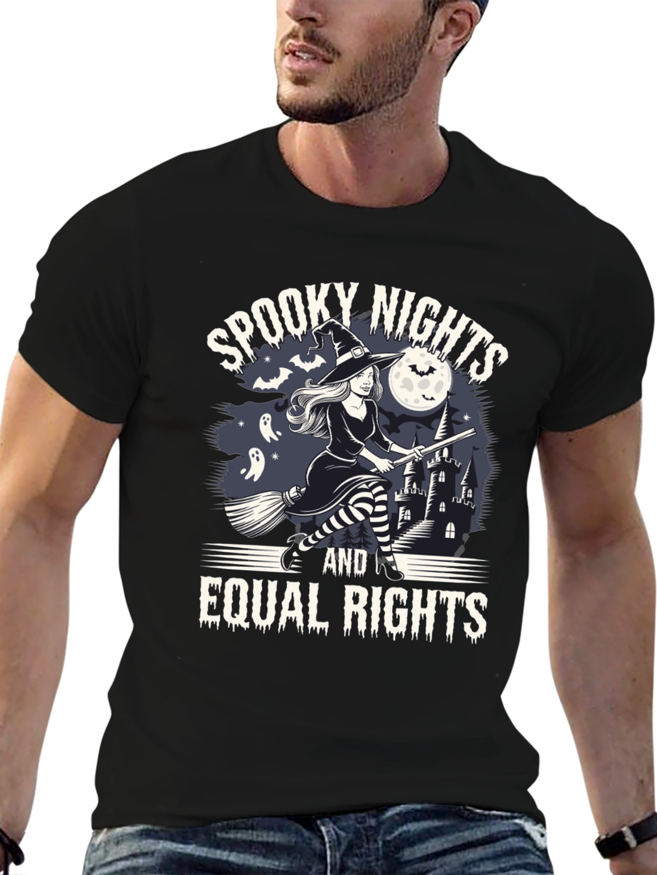 Spooky Nights & Equal Rights Graphic Tee