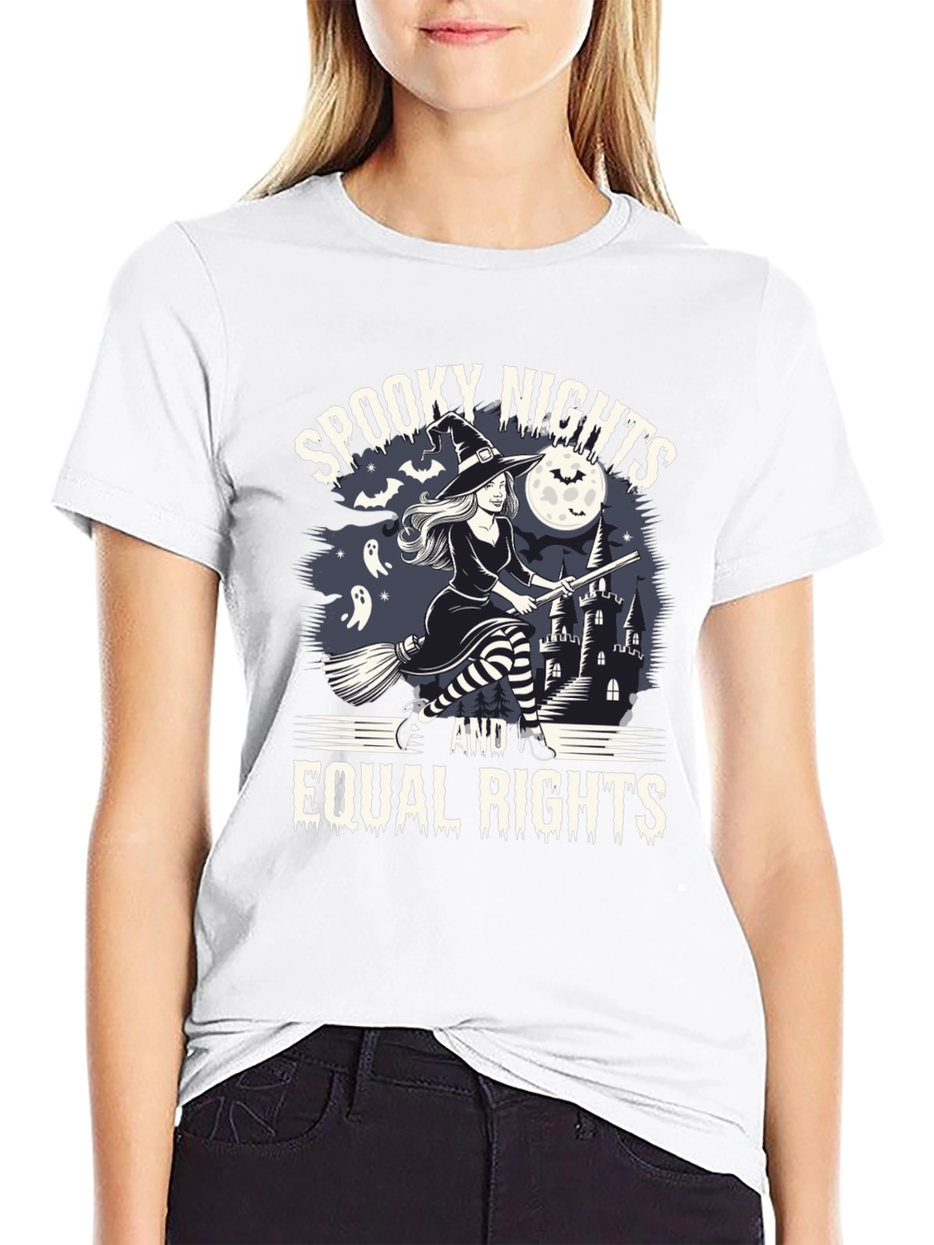 Spooky Nights & Equal Rights Graphic Tee