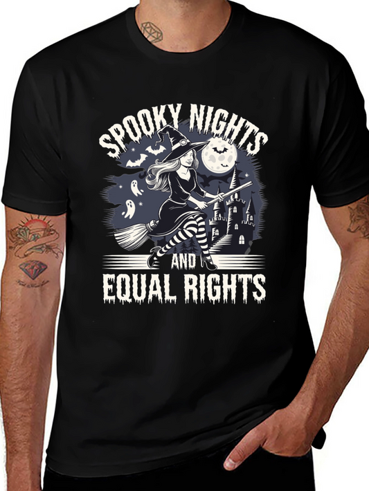 Spooky Nights & Equal Rights Graphic Tee