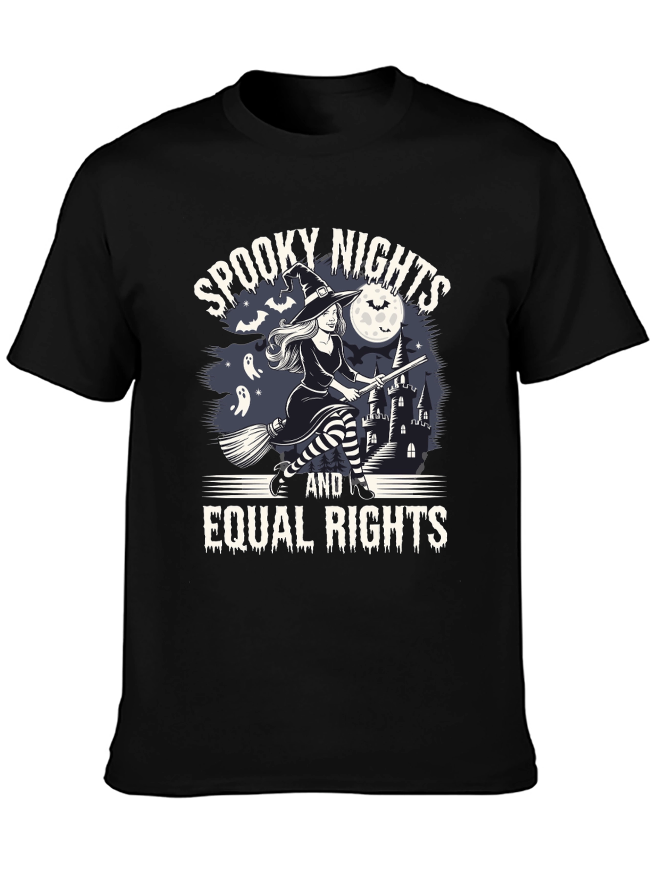 Spooky Nights & Equal Rights Graphic Tee