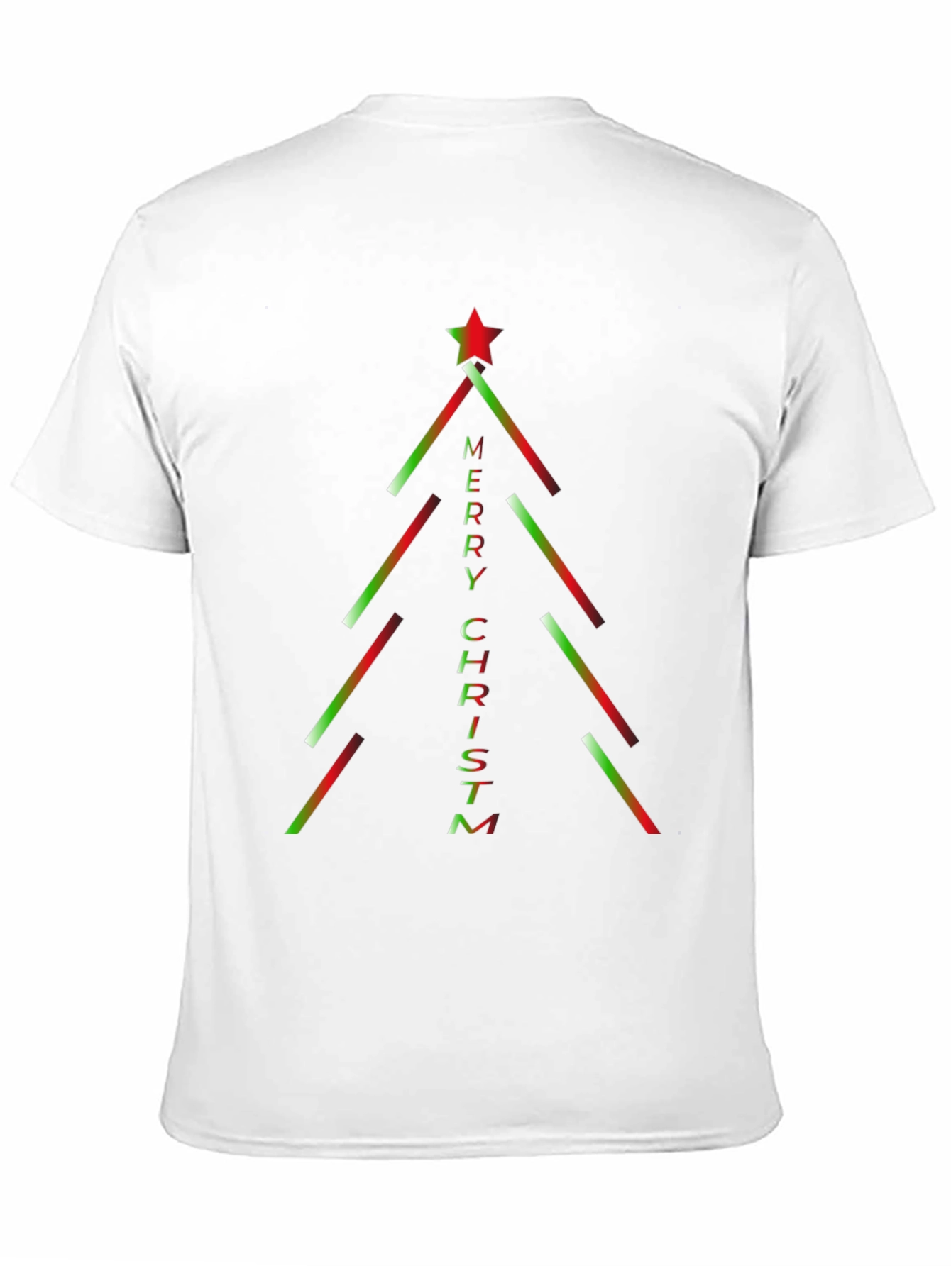 Merry Christmas Tree Graphic Tee