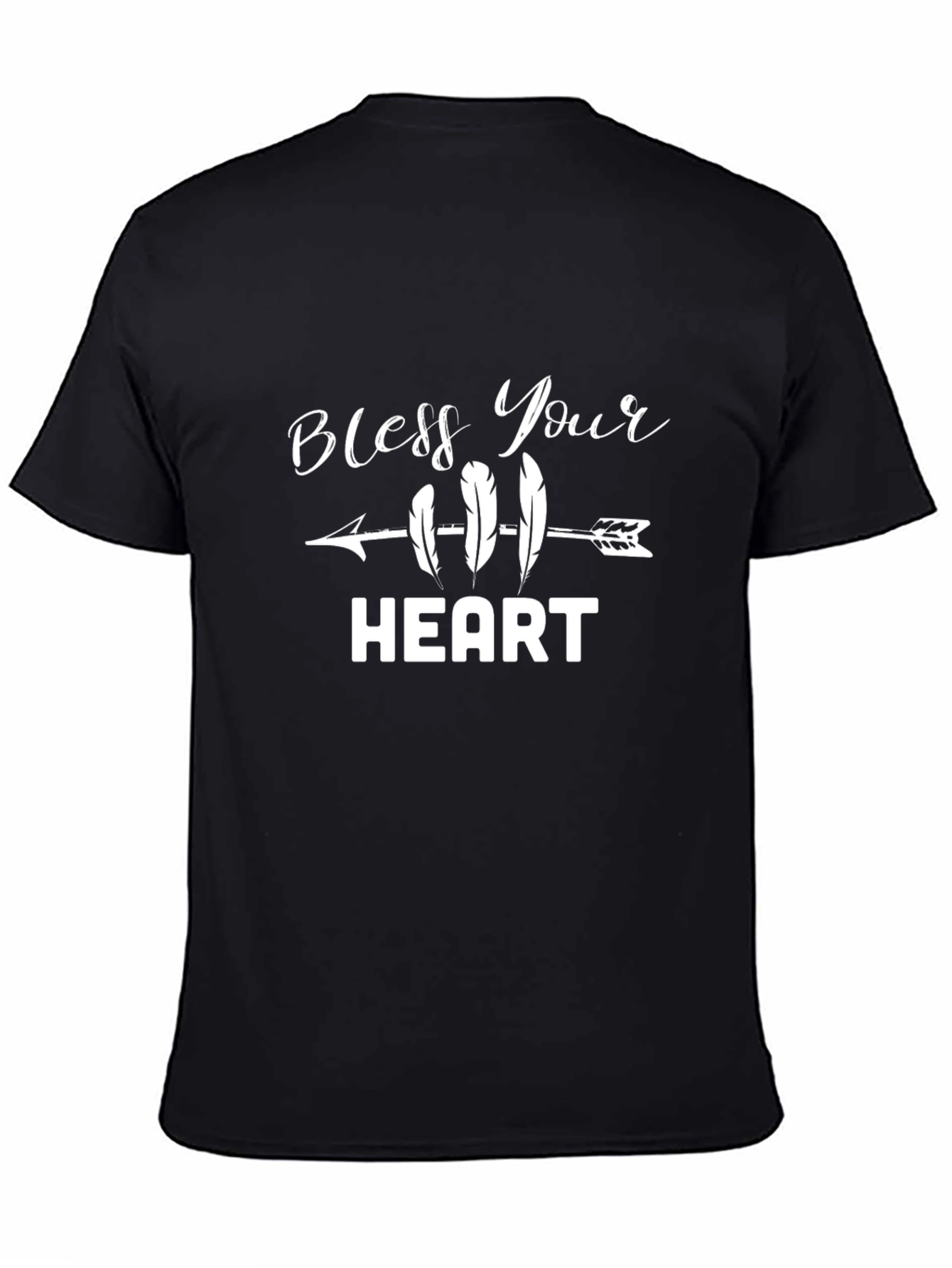 Bless Your Heart Graphic Tee - Casual Cotton T-Shirt