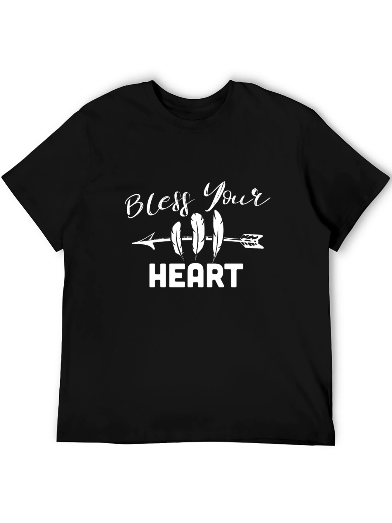 Bless Your Heart Graphic Tee - Casual Cotton T-Shirt