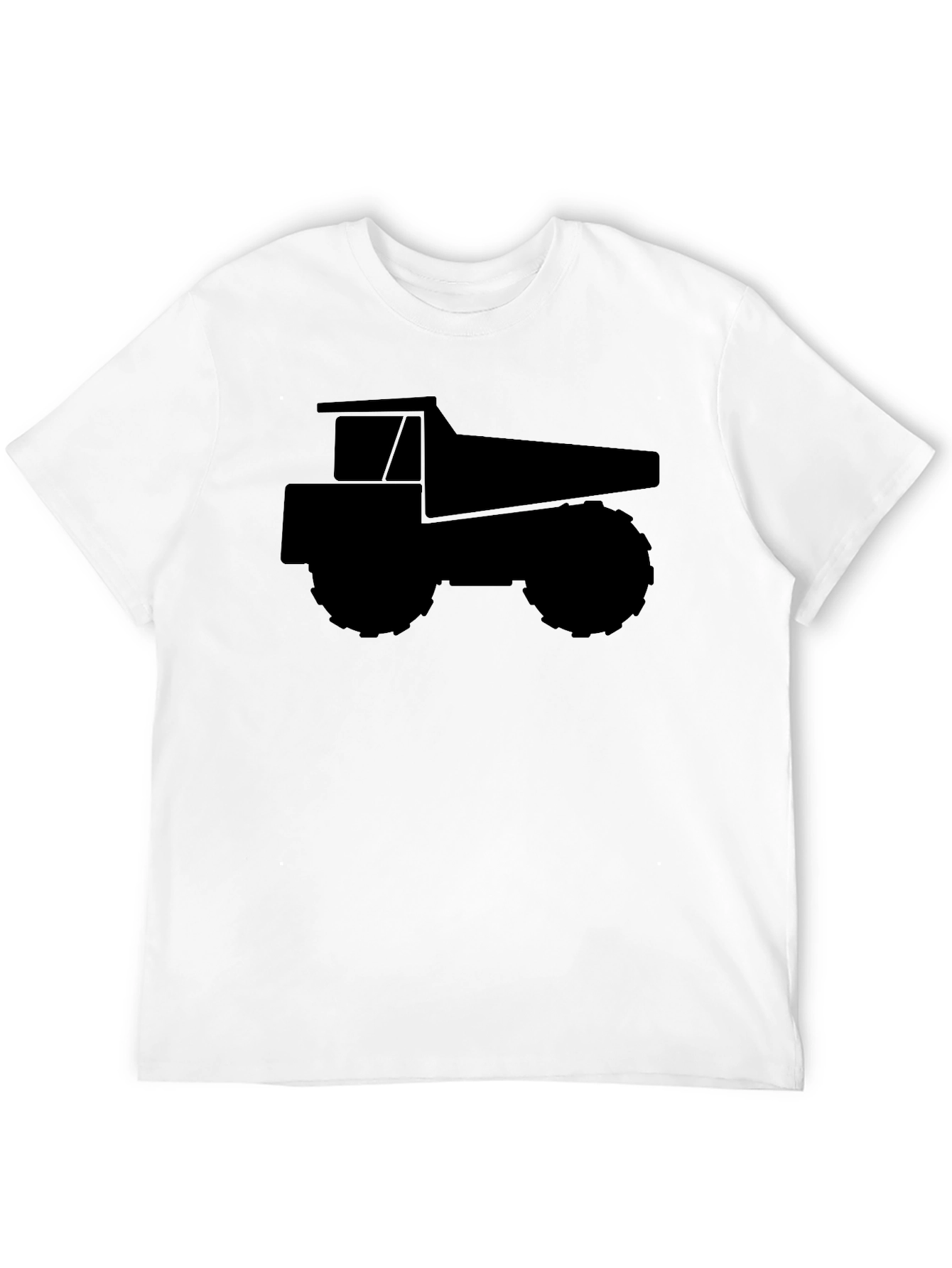 Black Dump Truck Graphic Tee