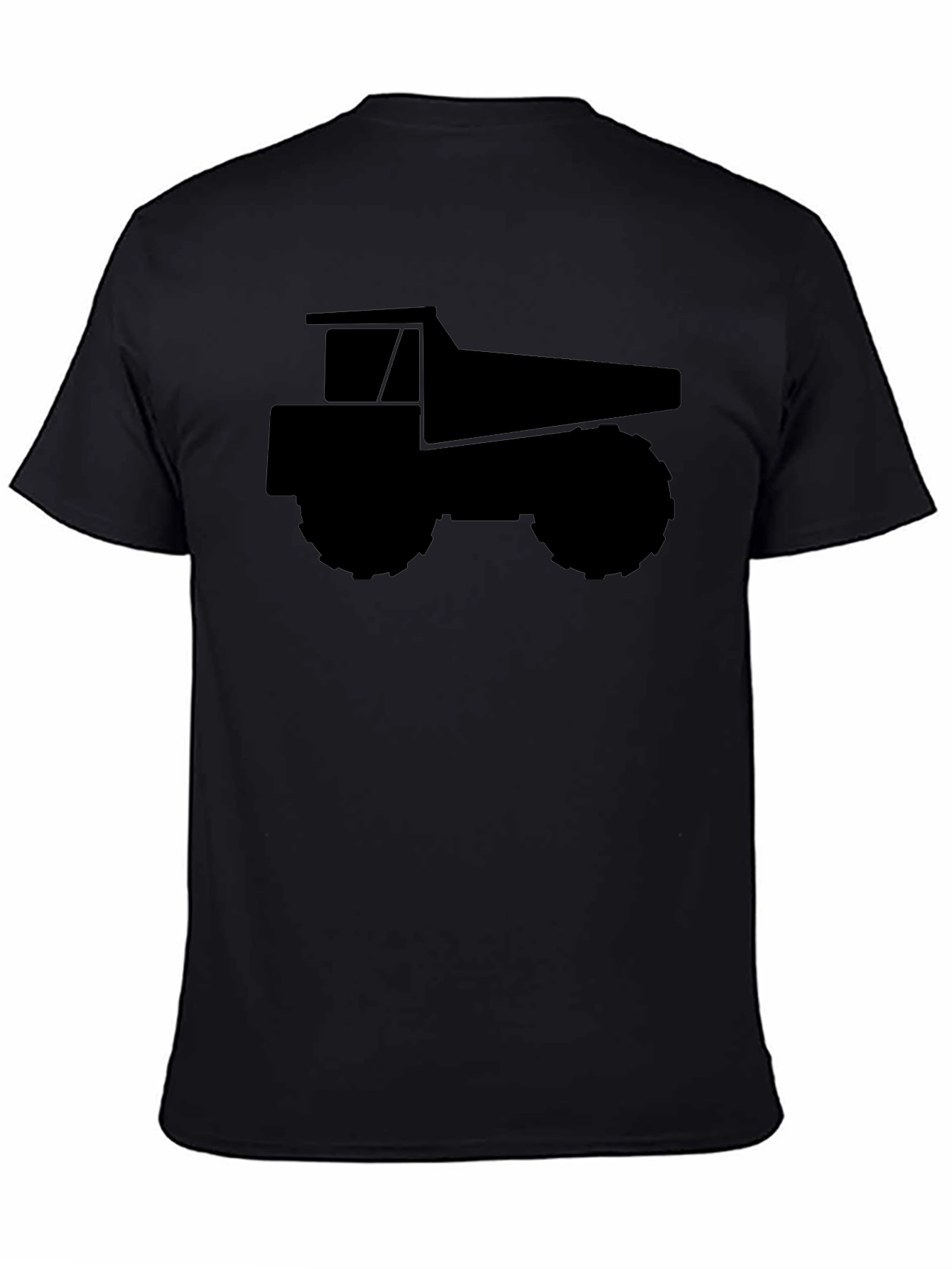Black Dump Truck Graphic Tee
