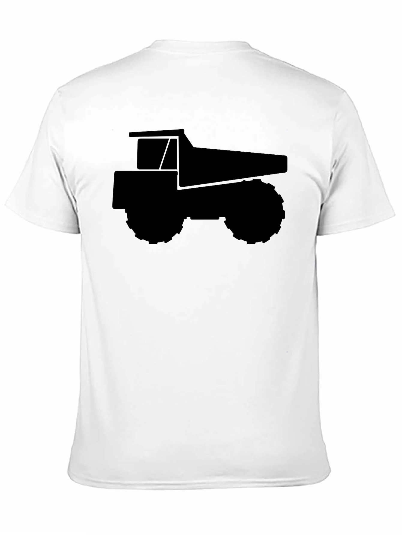Black Dump Truck Graphic Tee