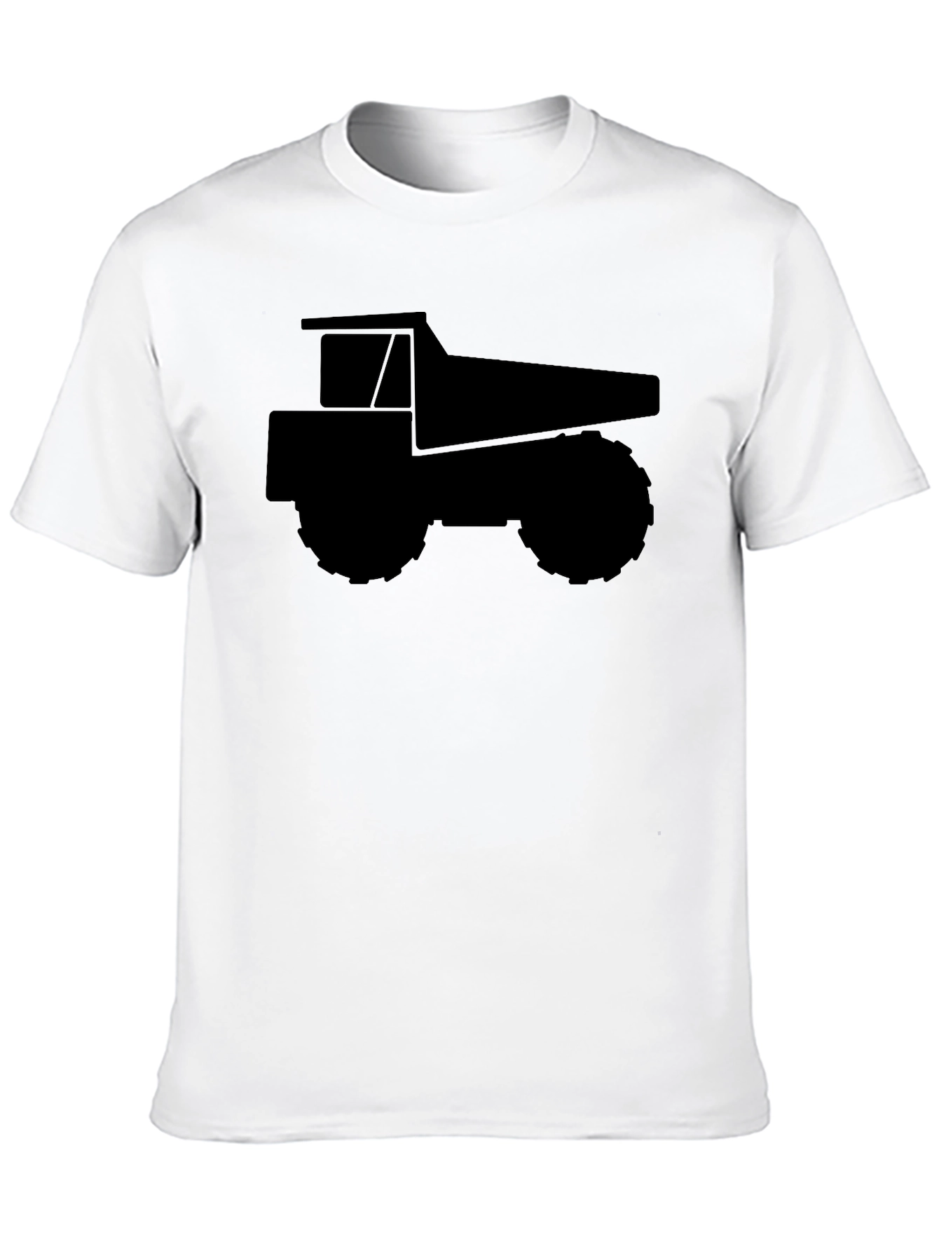 Black Dump Truck Graphic Tee