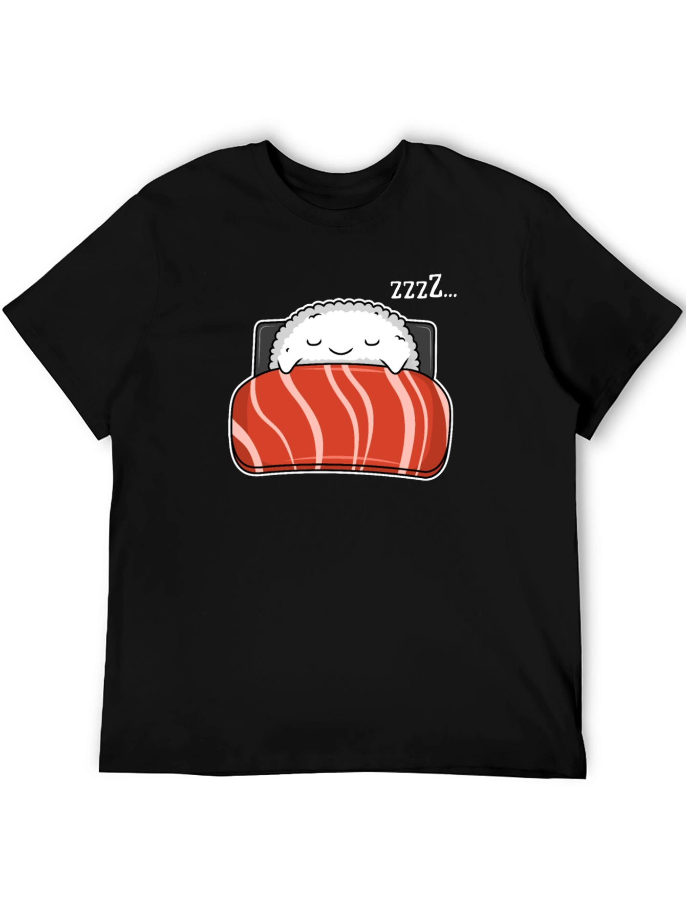 Sleeping Sushi Roll Graphic T-Shirt