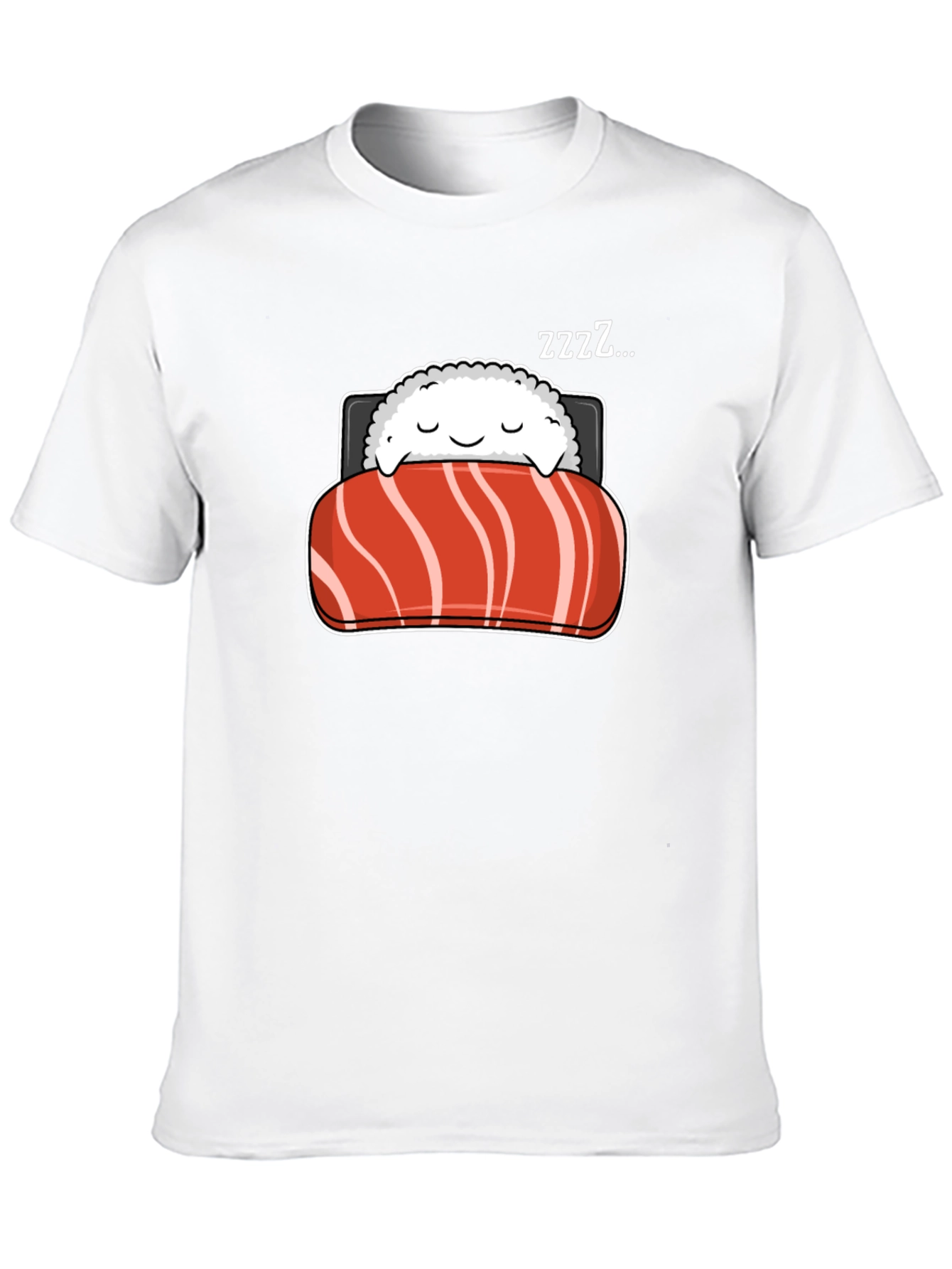 Sleeping Sushi Roll Graphic T-Shirt