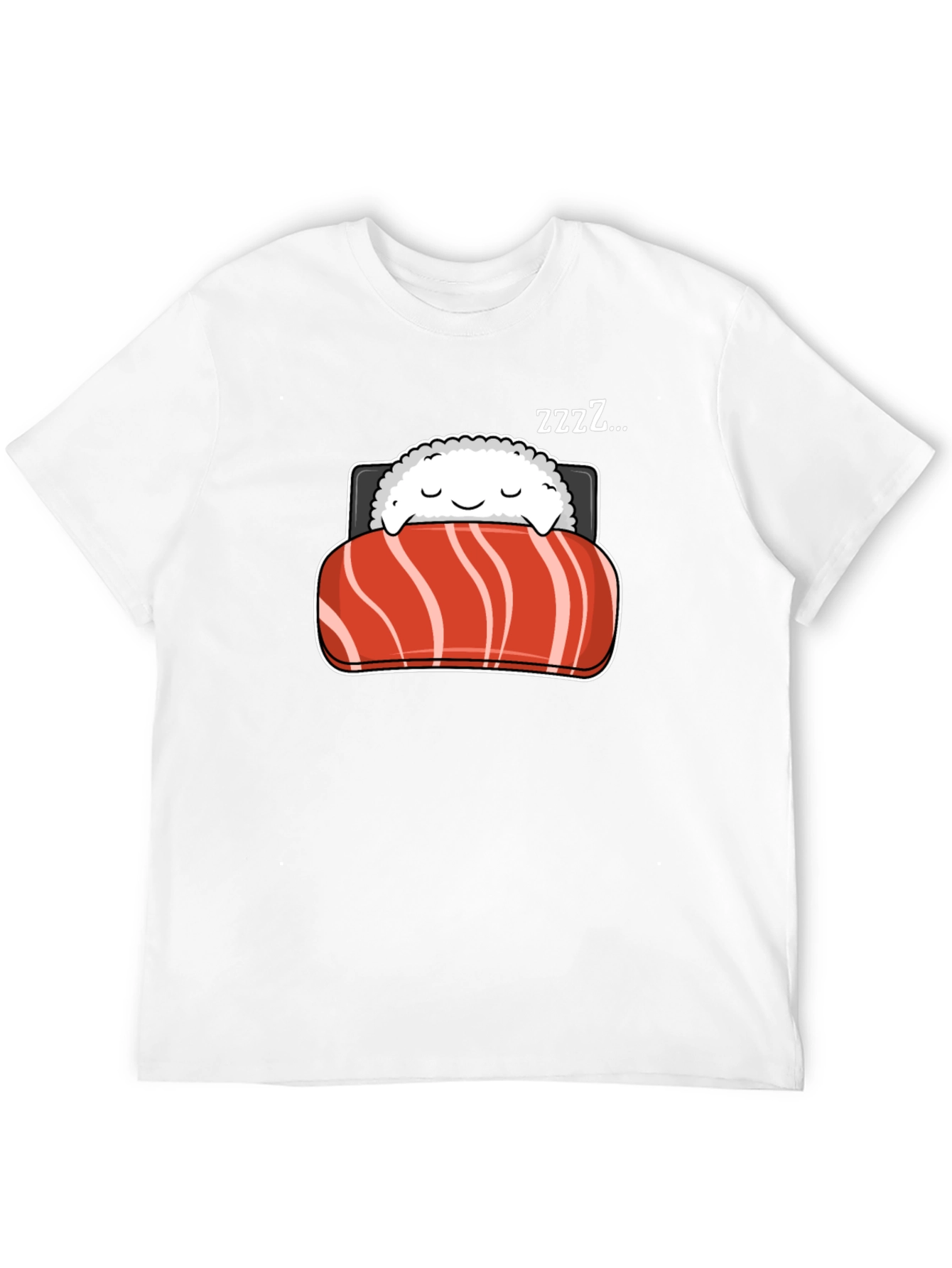 Sleeping Sushi Roll Graphic T-Shirt