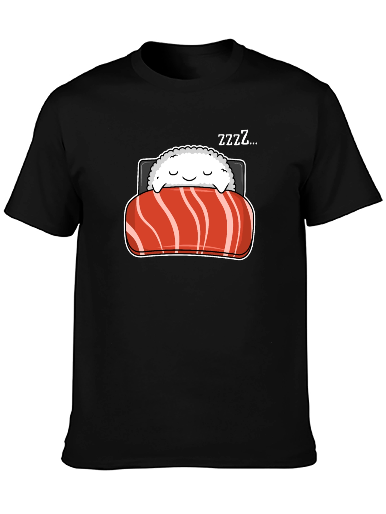 Sleeping Sushi Roll Graphic T-Shirt